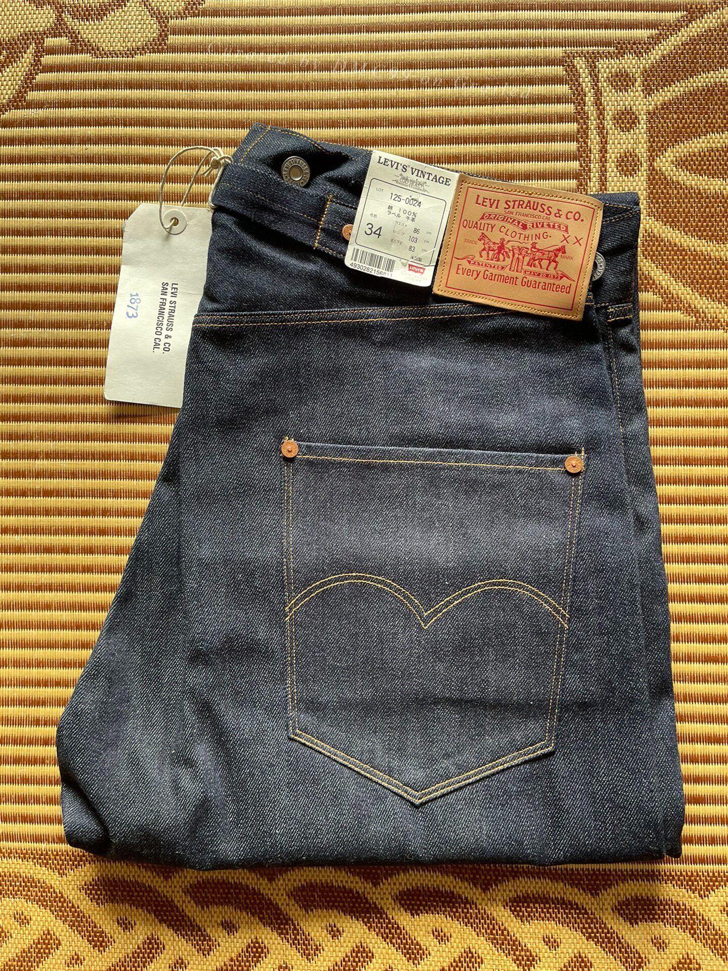 LVC Levi's LVC 555 1873 Denim Jeans Size US 36 / EU 52 - 1 Thumbnail
