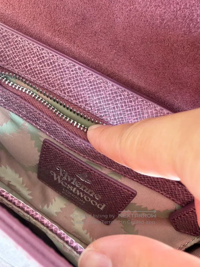 Vivienne Westwood Vivienne Westwood size os Magenta Small Square Bag Size ONE SIZE - 7 Thumbnail