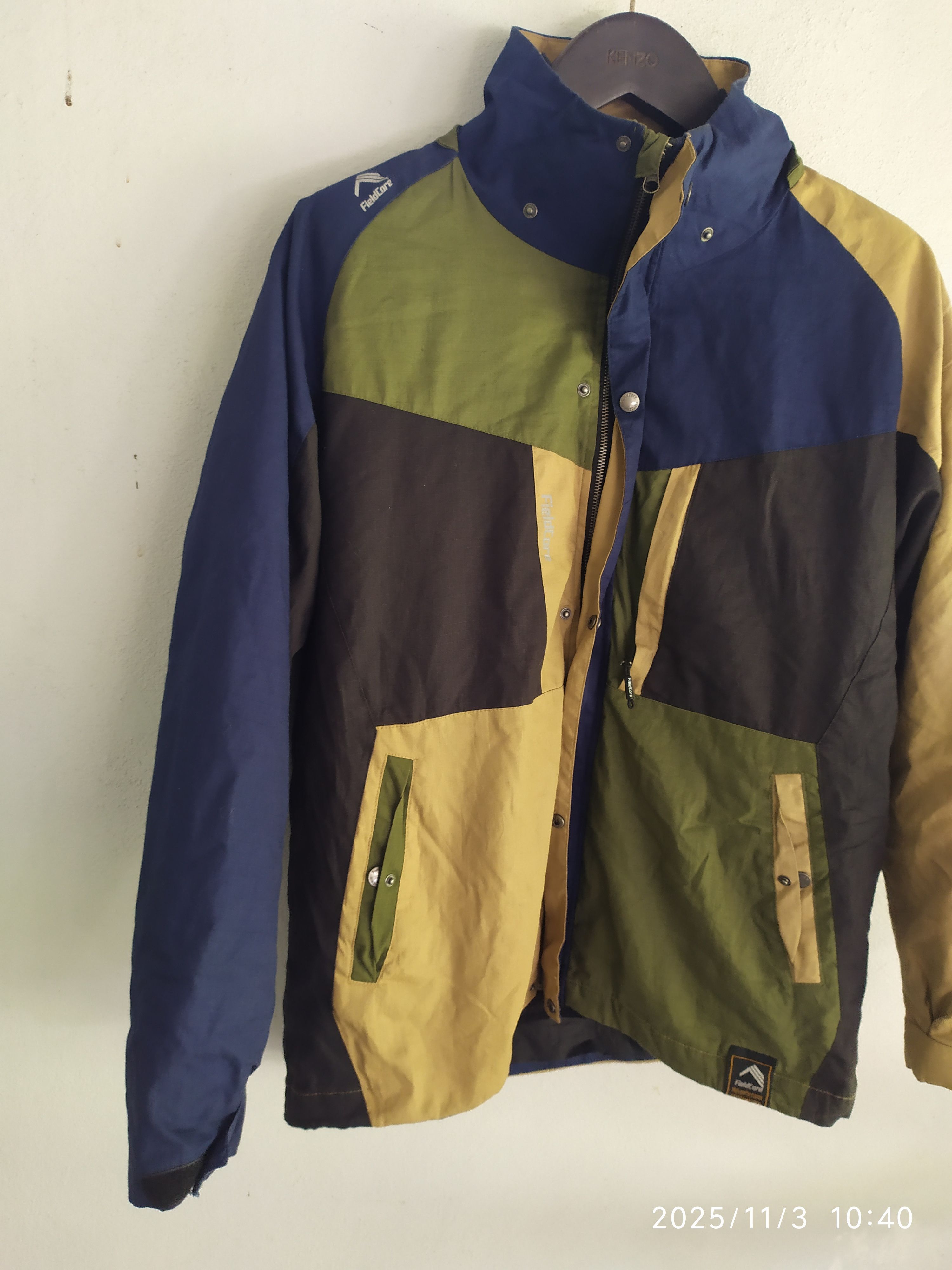 Japanese Brand Fieldcore Multicolor Weatherproof Jacket Size US L / EU 52-54 / 3 - 6 Thumbnail