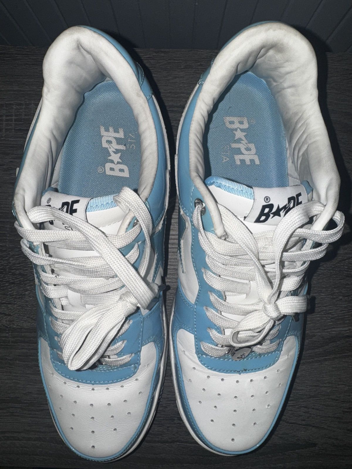 Bape Bape Sta Blue Sax Size 12 Size US 12 / EU 45 - 3 Thumbnail