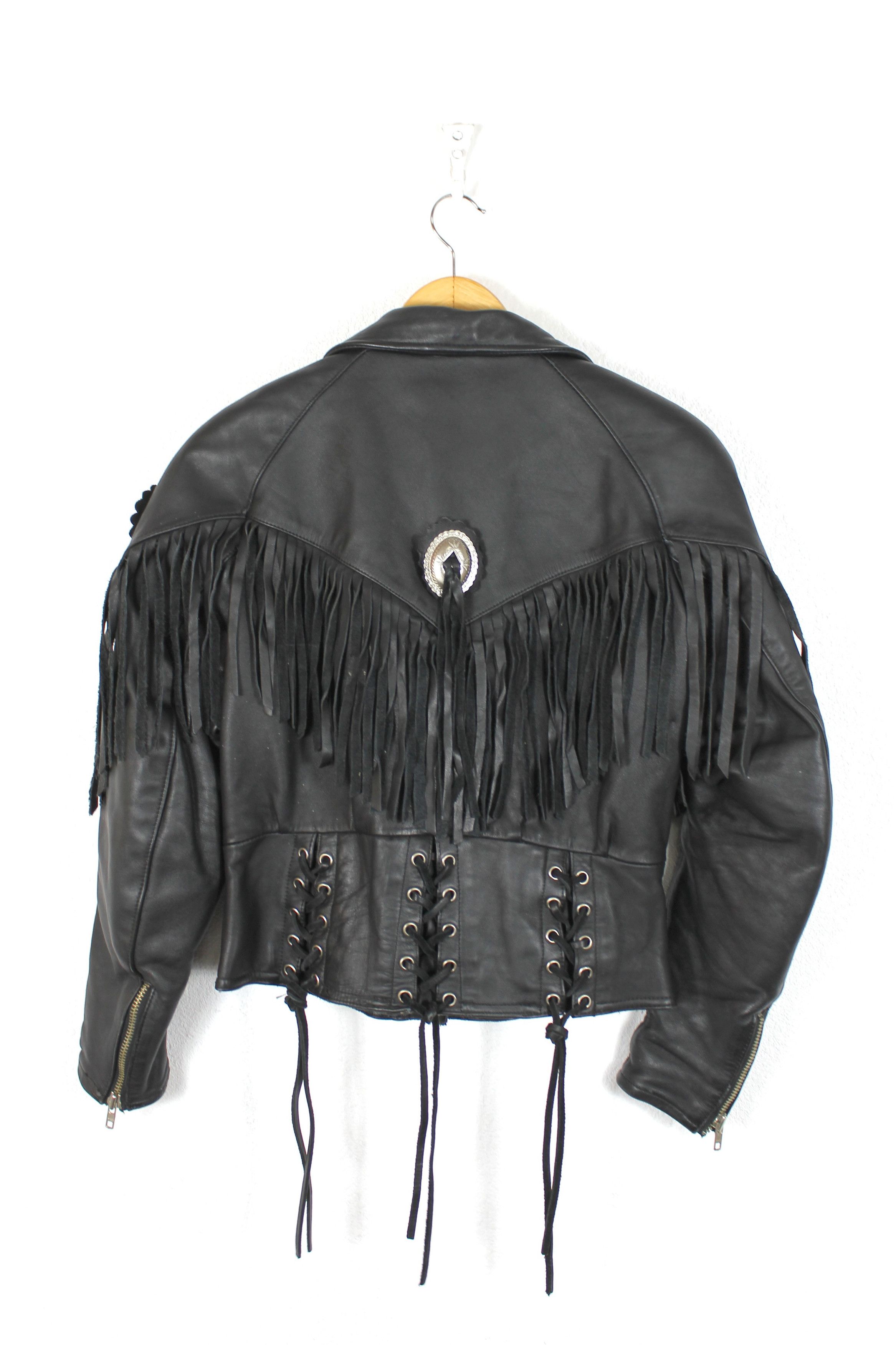 Cowboy Equipment × Leather × Vintage Echtes Leder Leather Jacket Size M Size M / US 6-8 / IT 42-44 - 8 Thumbnail