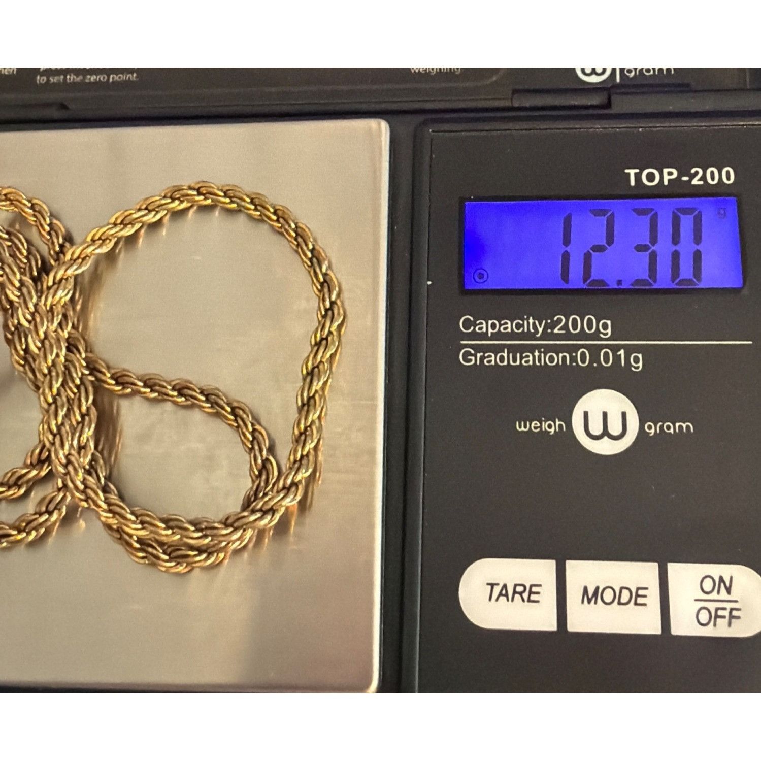 Other Vintage Gold Tone Rope Chain Necklace Lobster Clasp 18" Laye Size ONE SIZE - 5 Thumbnail