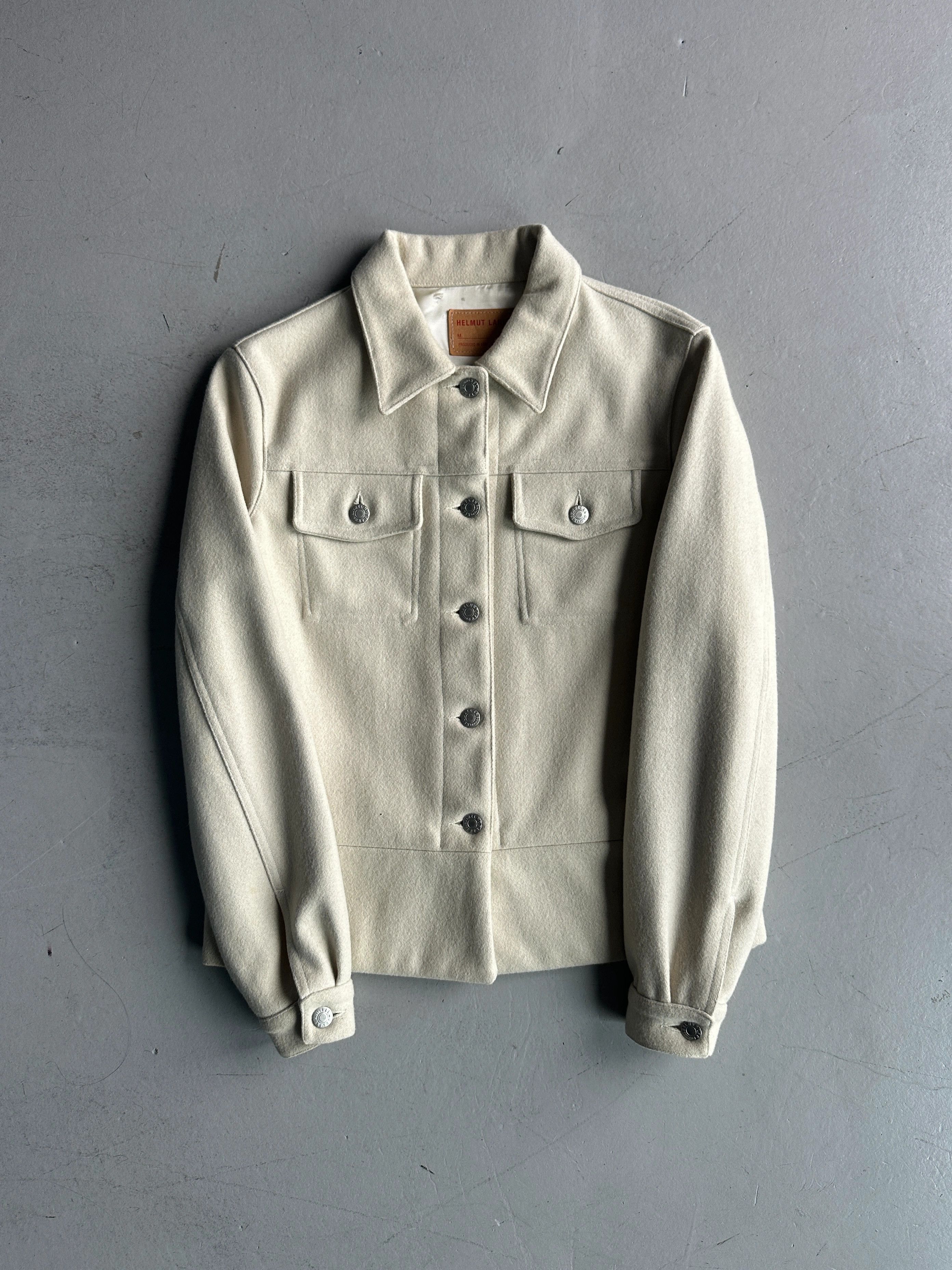 Helmut Lang HELMUT LANG F/W 1996 WOOL 2 POCKET JACKET Size XS / US 0-2 / IT 36-38 - 2 Thumbnail