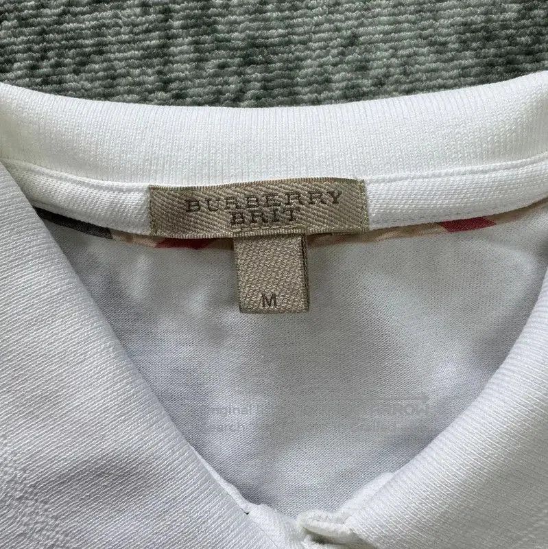 Other Burberry White Cotton Short Sleeve Polo. Size M / US 6-8 / IT 42-44 - 2 Thumbnail