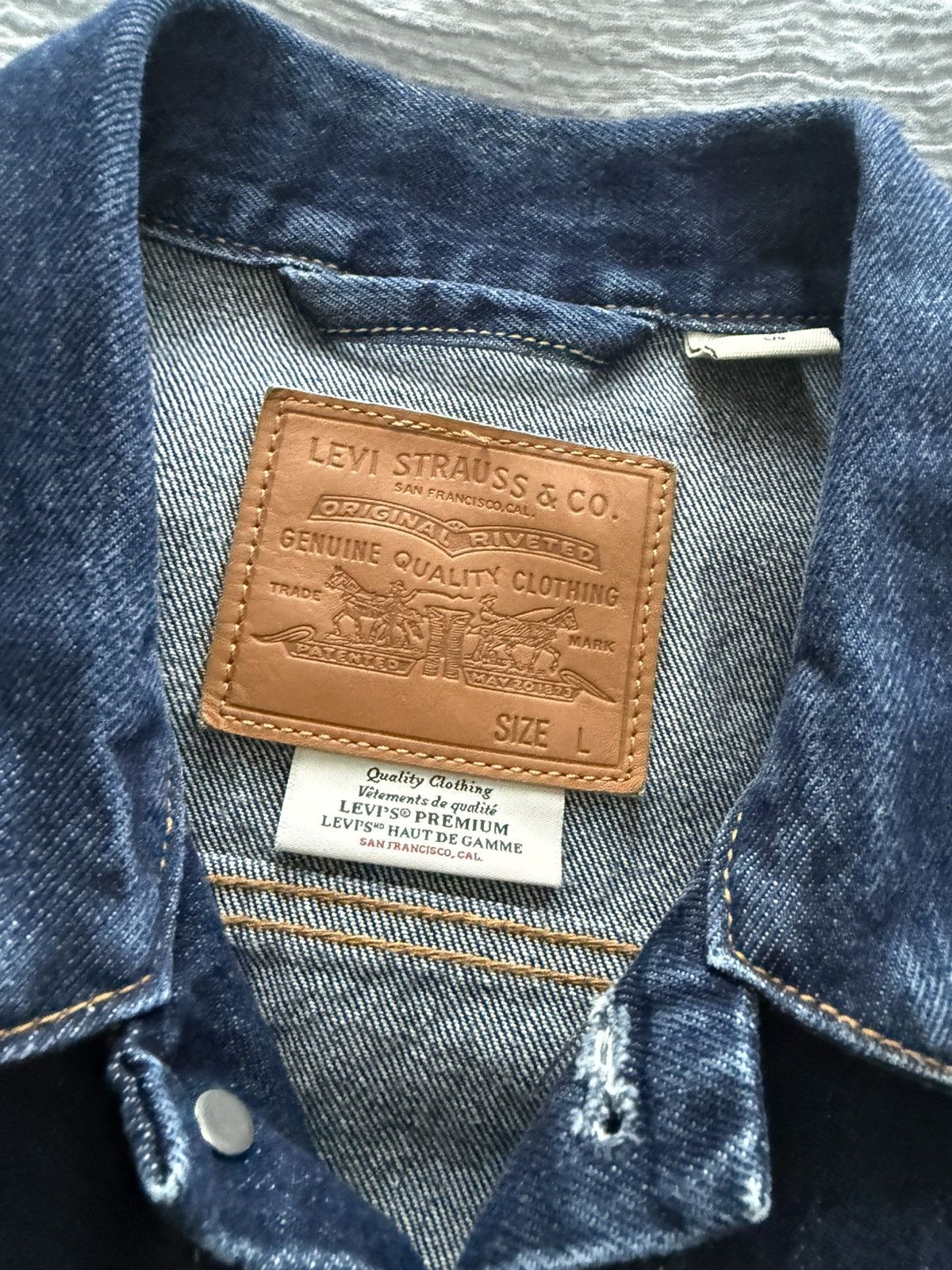 Levi's LEVIS PREMIUM TYPE III DENIM JACKET Size US L / EU 52-54 / 3 - 2 Thumbnail