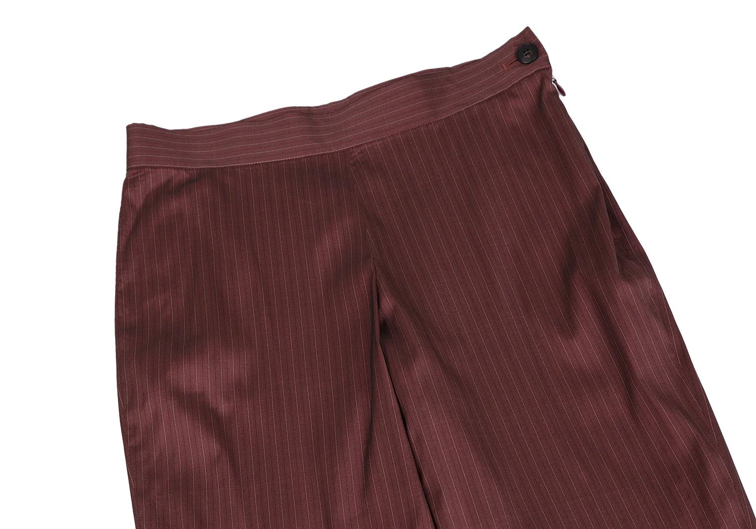 Jean Paul Gaultier Stretch Alternate Stripe Pants in Red Size 48 Size US 32 / EU 48 - 2 Thumbnail