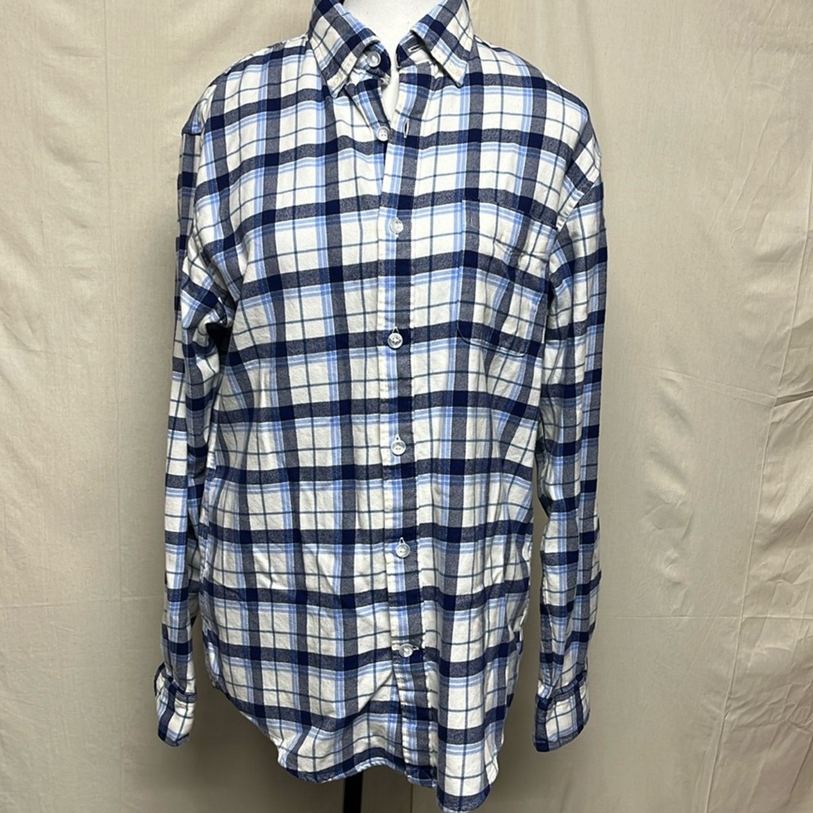 Lands' End Lands End Fannel Size US L / EU 52-54 / 3 - 1 Thumbnail
