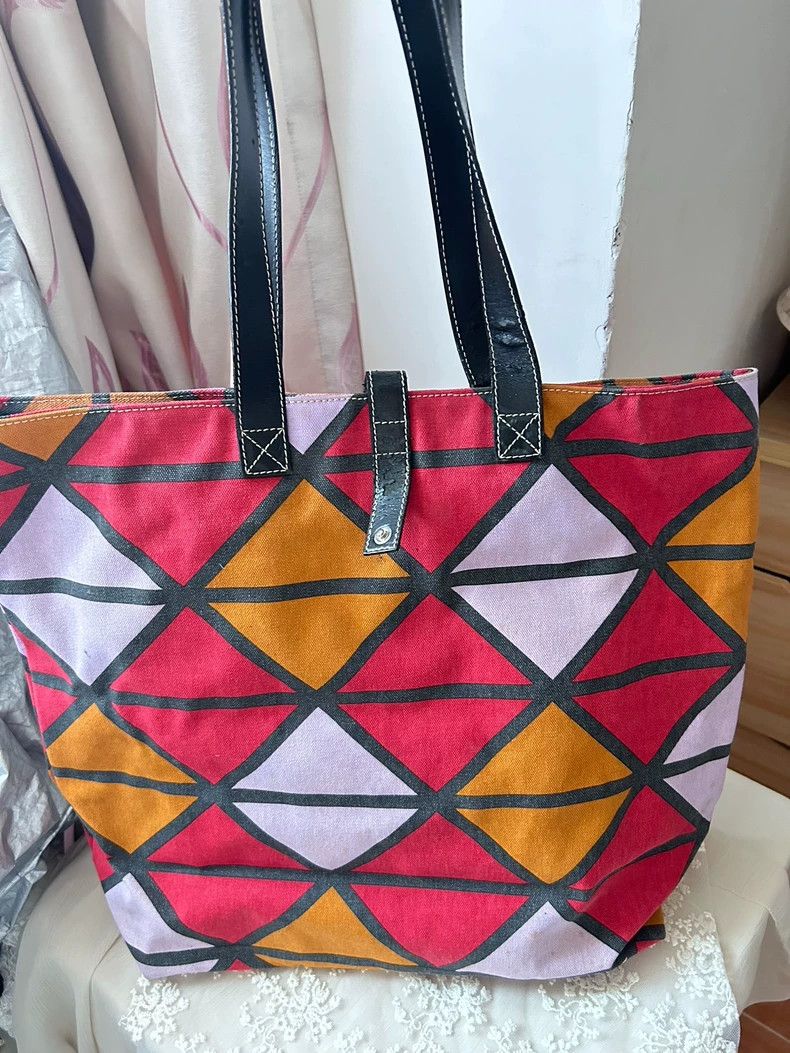 Vivienne Westwood Vivienne Westwood size os Mid-Century geometric tote canvas Size ONE SIZE - 2 Thumbnail