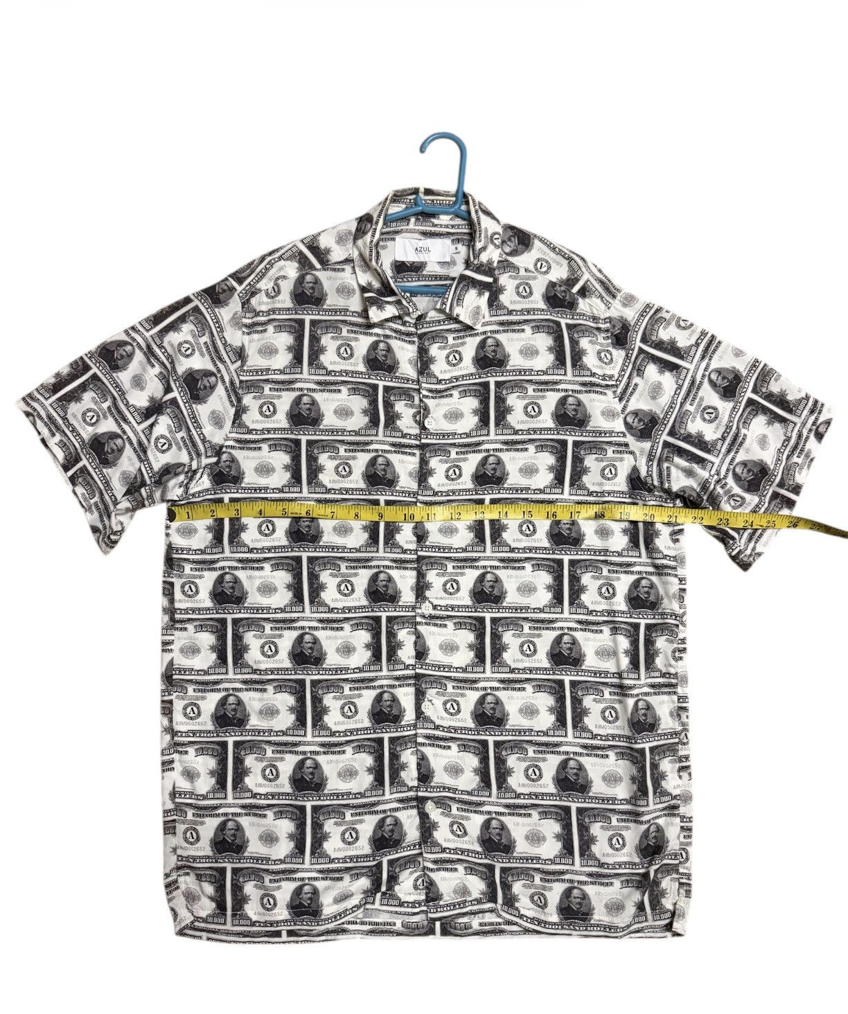 MOUSSY Azul by Moussy Rayon Short-Sleeved shirt Dollar Full Prints Size US S / EU 44-46 / 1 - 3 Thumbnail