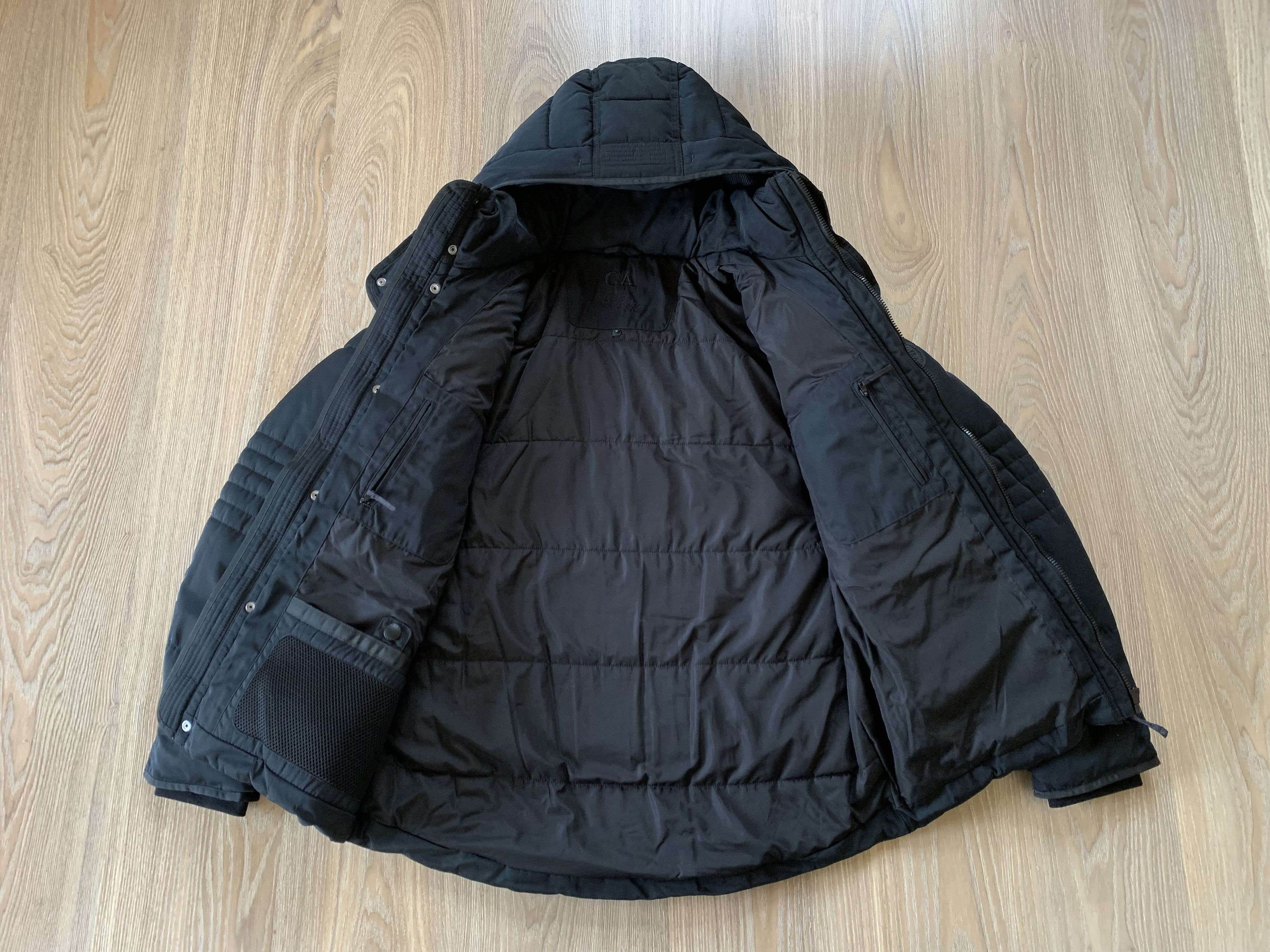 Other C&A Black Winter Pocket Hood Jacket Size US M / EU 48-50 / 2 - 4 Thumbnail