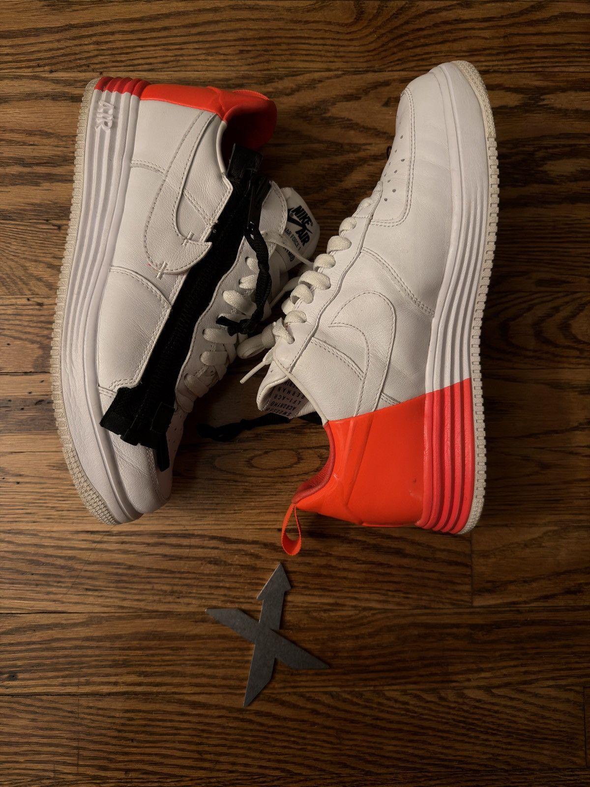 Acronym × Nike Acronym x Nike Crimson Lunar Force 1 Size US 9 / EU 42 - 4 Thumbnail