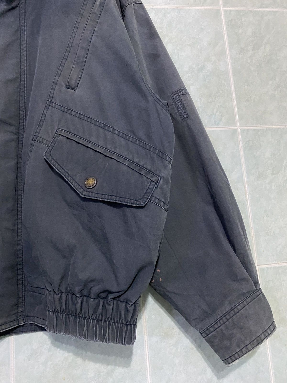 Designer × Vintage RARE 💥 VINTAGE HENRI LUC CHAPUIS INNER VEST BOMBER JACKET Size US L / EU 52-54 / 3 - 5 Thumbnail