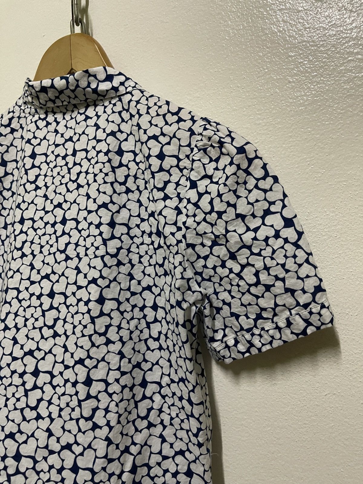 agnes b. Agnes b. Love Full Print Shirt Long Collar Size XS / US 0-2 / IT 36-38 - 10 Thumbnail