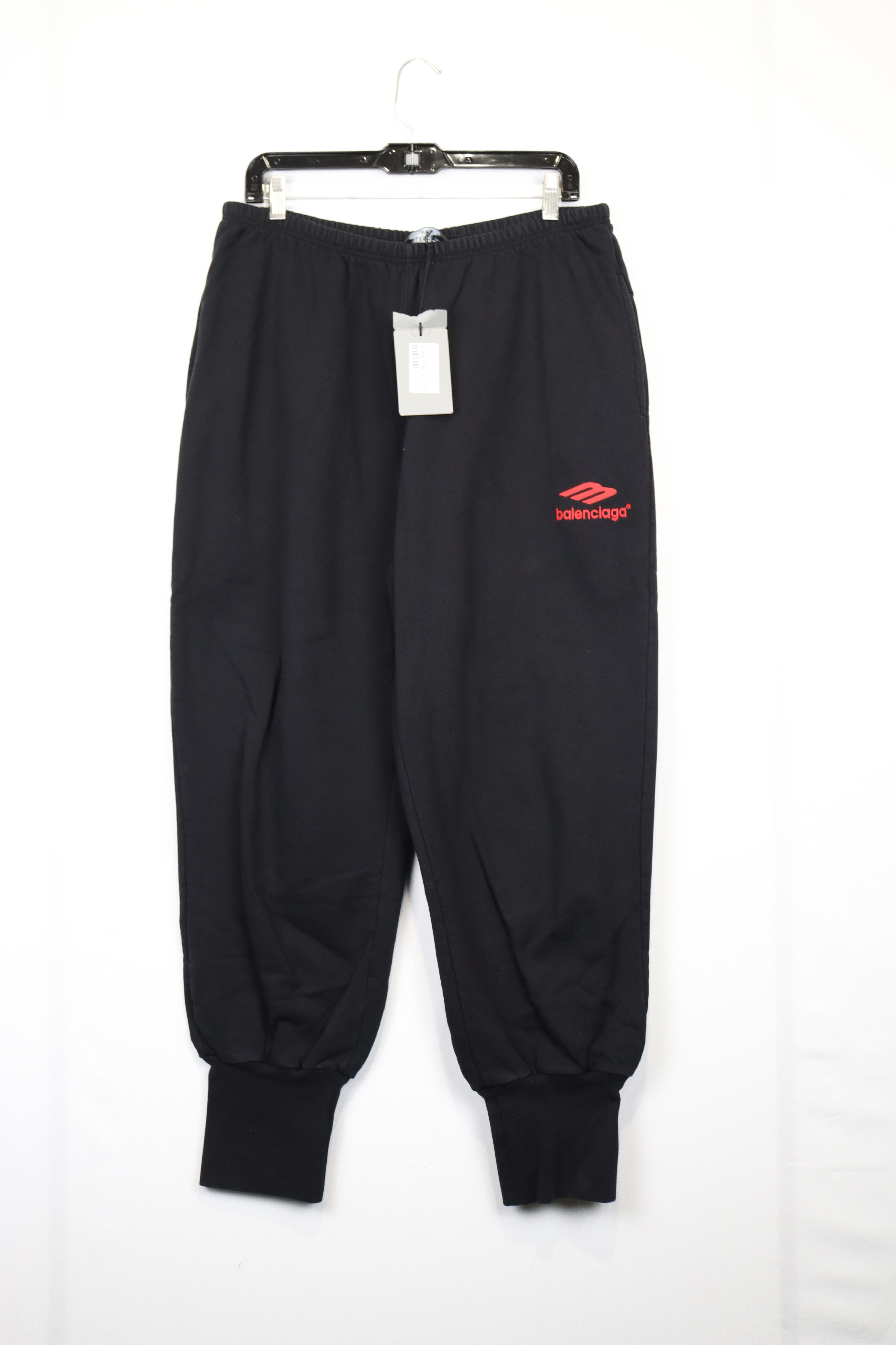 Balenciaga o1rshd10124 Sweatpants in Black Size US 32 / EU 48 - 2 Thumbnail