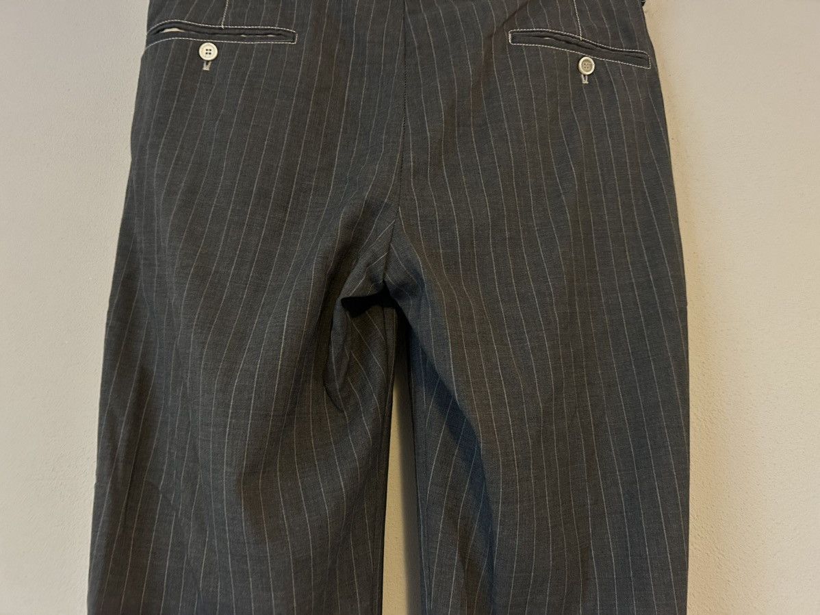 Brunello Cucinelli Brunello Cucinelli Pinstripe Wool Pants Size US 32 / EU 48 - 11 Thumbnail