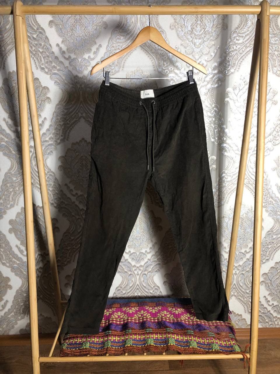 Folk VINTAGE FOLK VELVET DESIGNER CASUAL PANTS JAPAN STYLE Y2K Size US 30 / EU 46 - 1 Thumbnail