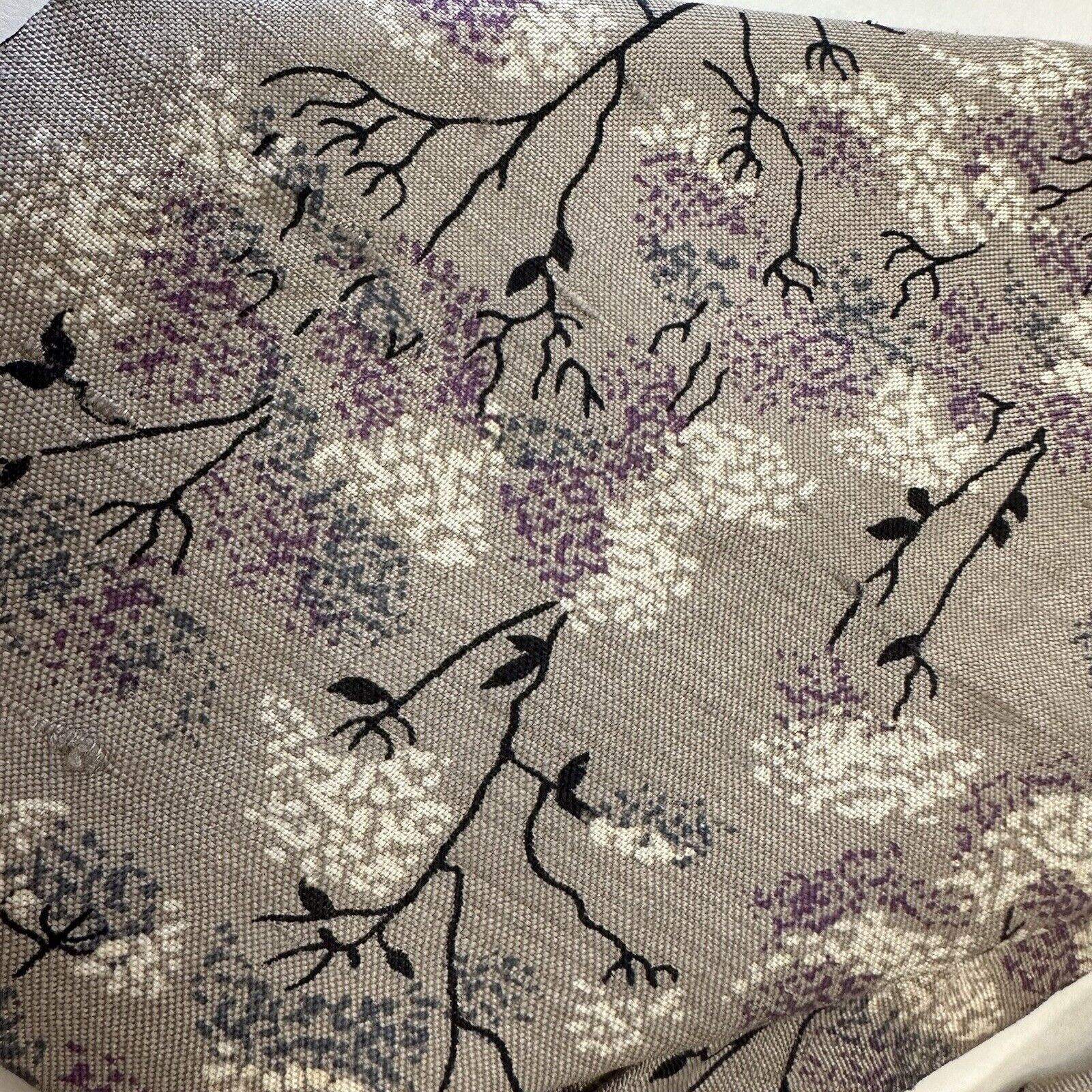 Other Central Dept Store Bankok Thailand Tie Thai Silk Purple Size ONE SIZE - 10 Thumbnail