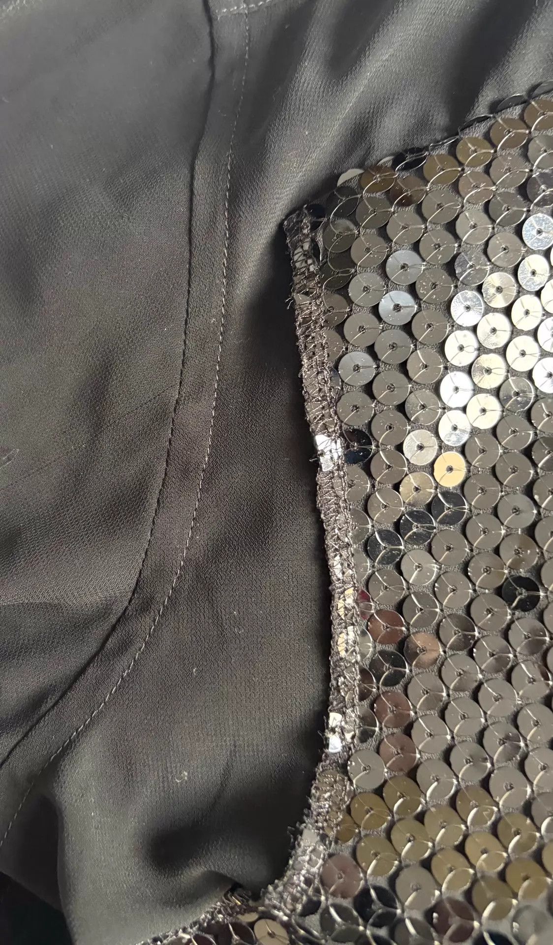 Comme des Garcons CDG Vintage Sequin Tulle Black Shirt Size US XS / EU 42 / 0 - 5 Thumbnail