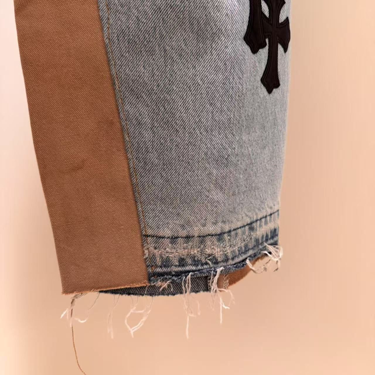 Chrome Hearts × Gallery Dept. Chrome hearts x Gallery dept 1 of 1 custom denim flare sz 34 Size US 34 / EU 50 - 15 Thumbnail