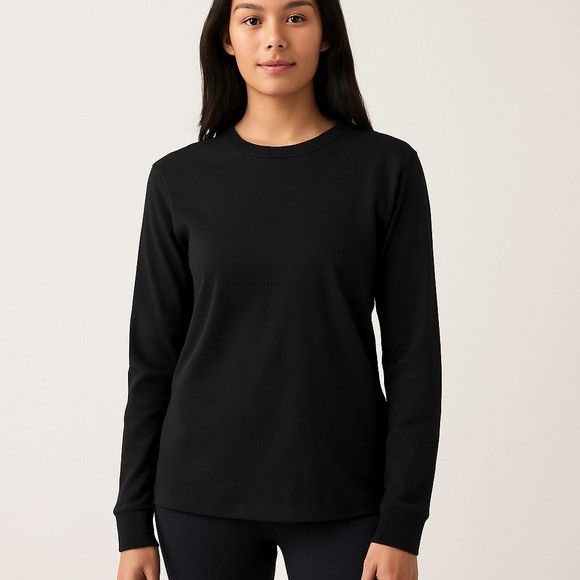 Other Black Long Sleeve Crewneck Tee (Estimated XL) Size XL / US 12-14 / IT 48-50 - 1 Thumbnail