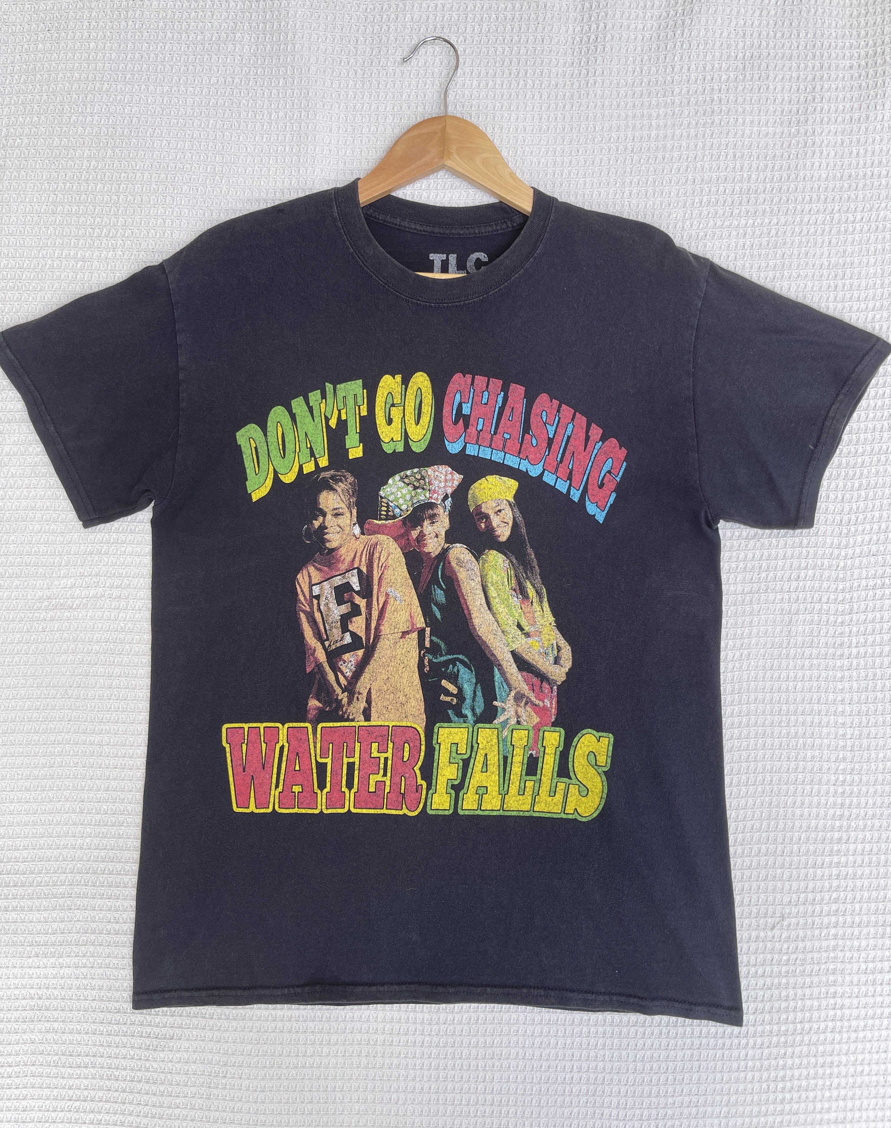 Band Tees Last Drop🔥Rare🔥Vintage TLC Group Rap Tee T-Shirt Size US M / EU 48-50 / 2 - 5 Thumbnail