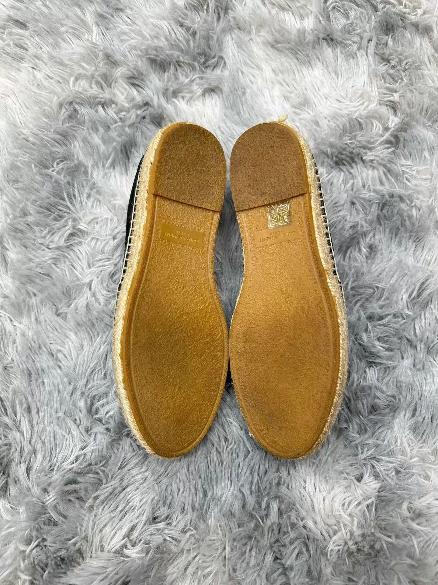 Yves Saint Laurent YSL Fisherman Shoes 39 (Worn 1, New, Original Box) Size US 8.5 / IT 38.5 - 4 Thumbnail