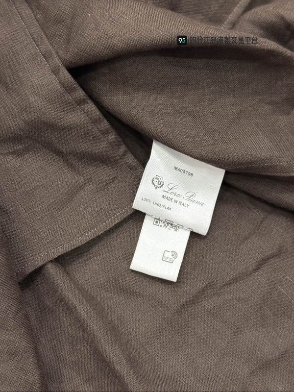Loro Piana Loro Piana Andre Mother-of-Pearl Button Casual Long-Sleeve Shirt Size US XL / EU 56 / 4 - 1 Thumbnail