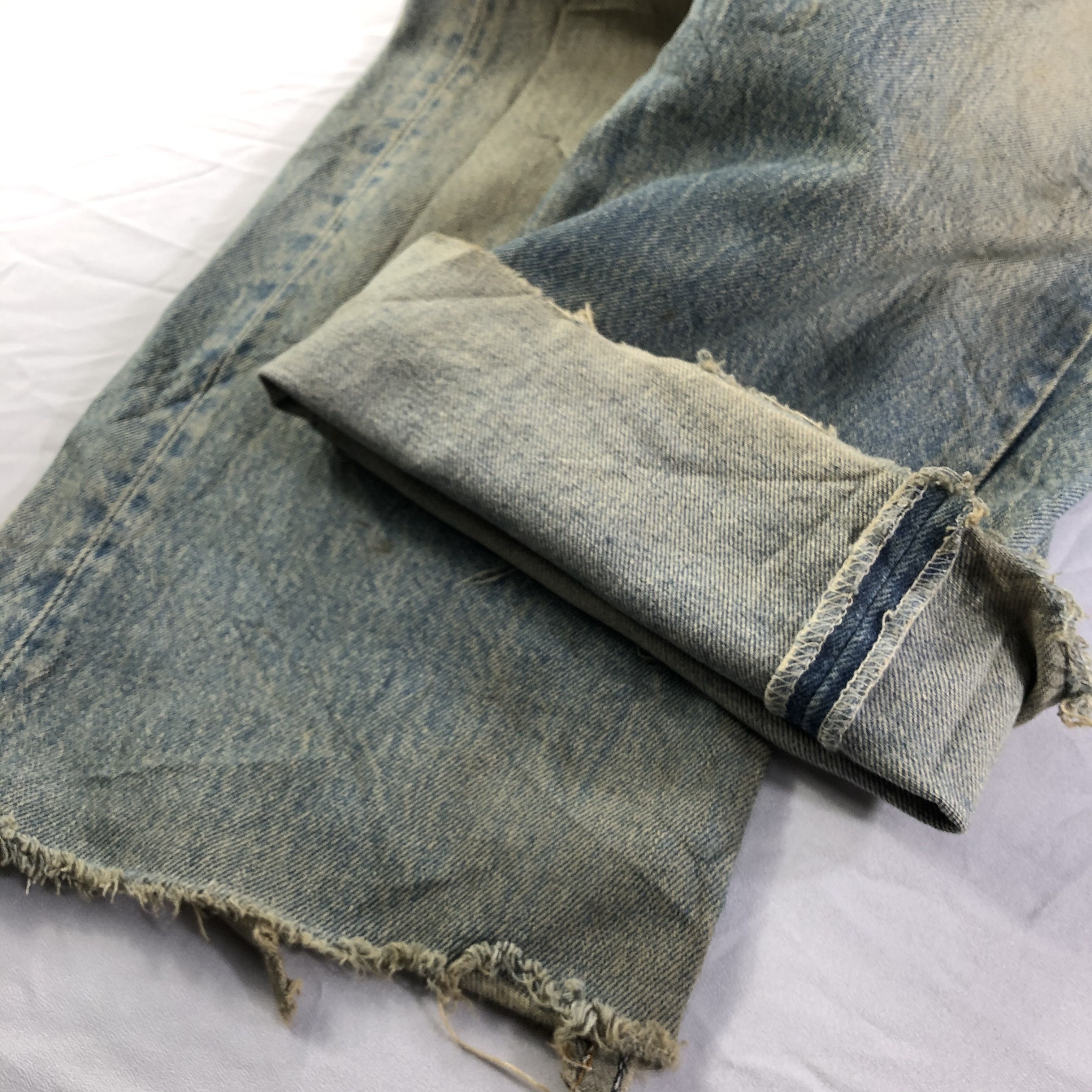 Levi's 90s Vintage Levis 501 Jeans-J4073 Size US 37 - 7 Thumbnail