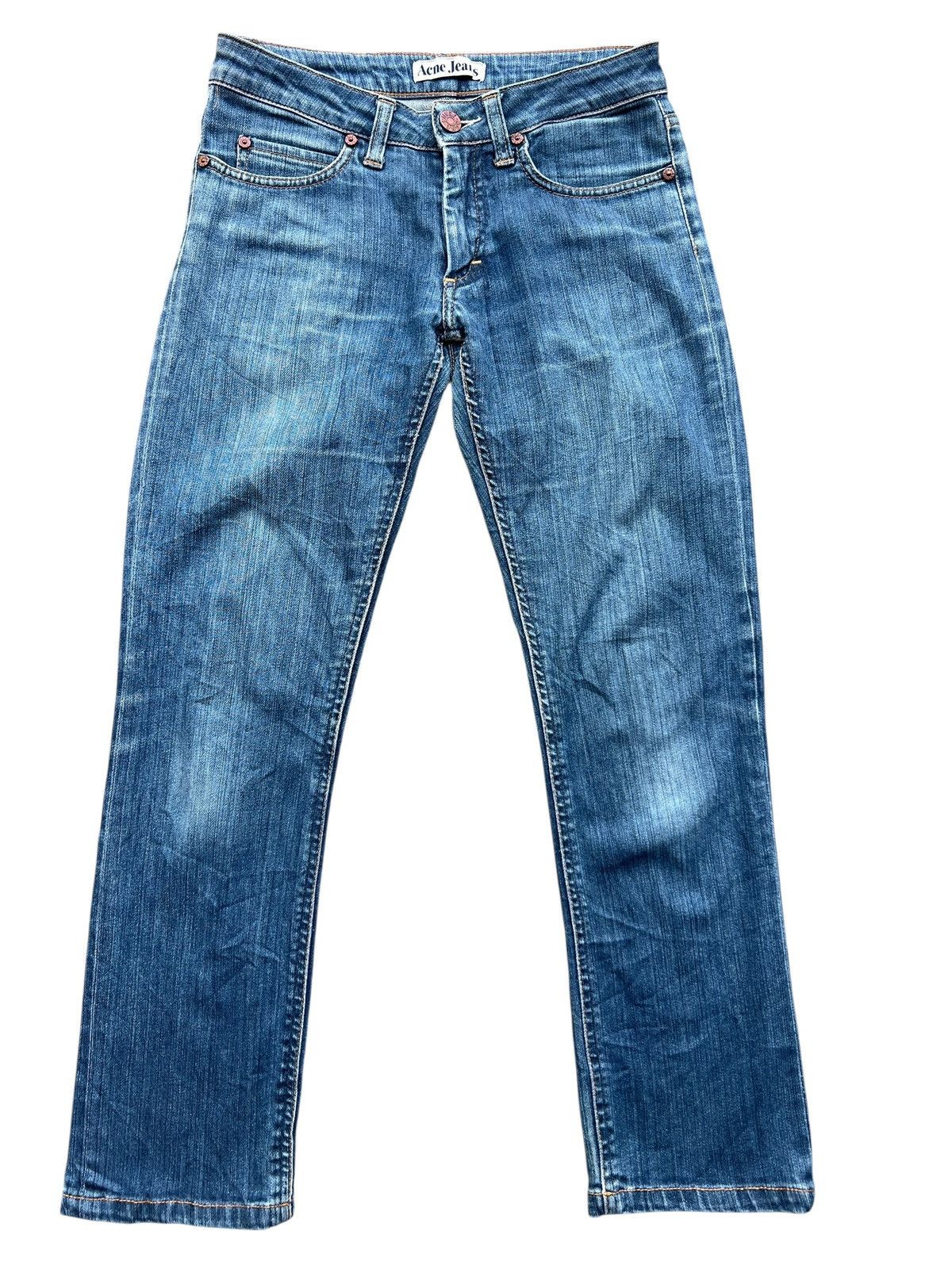 Acne Studios Acne Studios Lowrise Denim Jeans Size 27" / US 4 / IT 40 - 2 Thumbnail