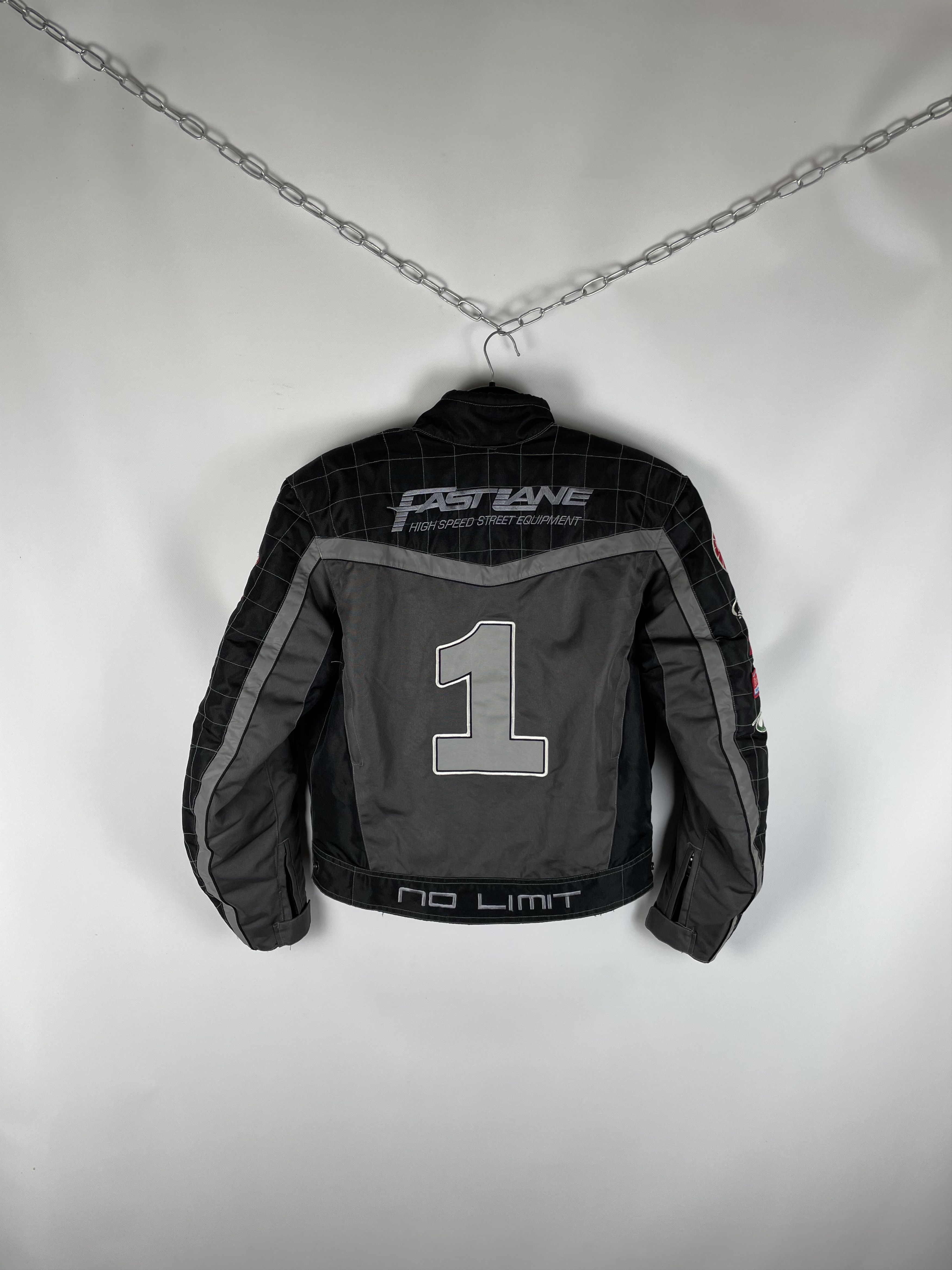 Japanese Brand Fast Lane Racing Jacket Big Logo Vintage Team Size US S / EU 44-46 / 1 - 10 Thumbnail