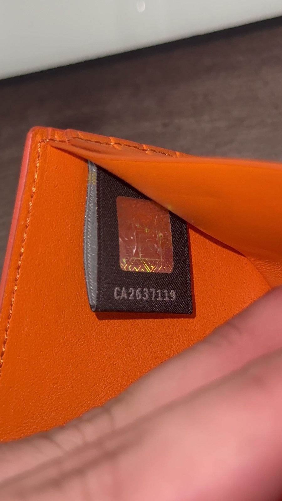 Fendi Orange Wallet Size ONE SIZE - 8 Thumbnail