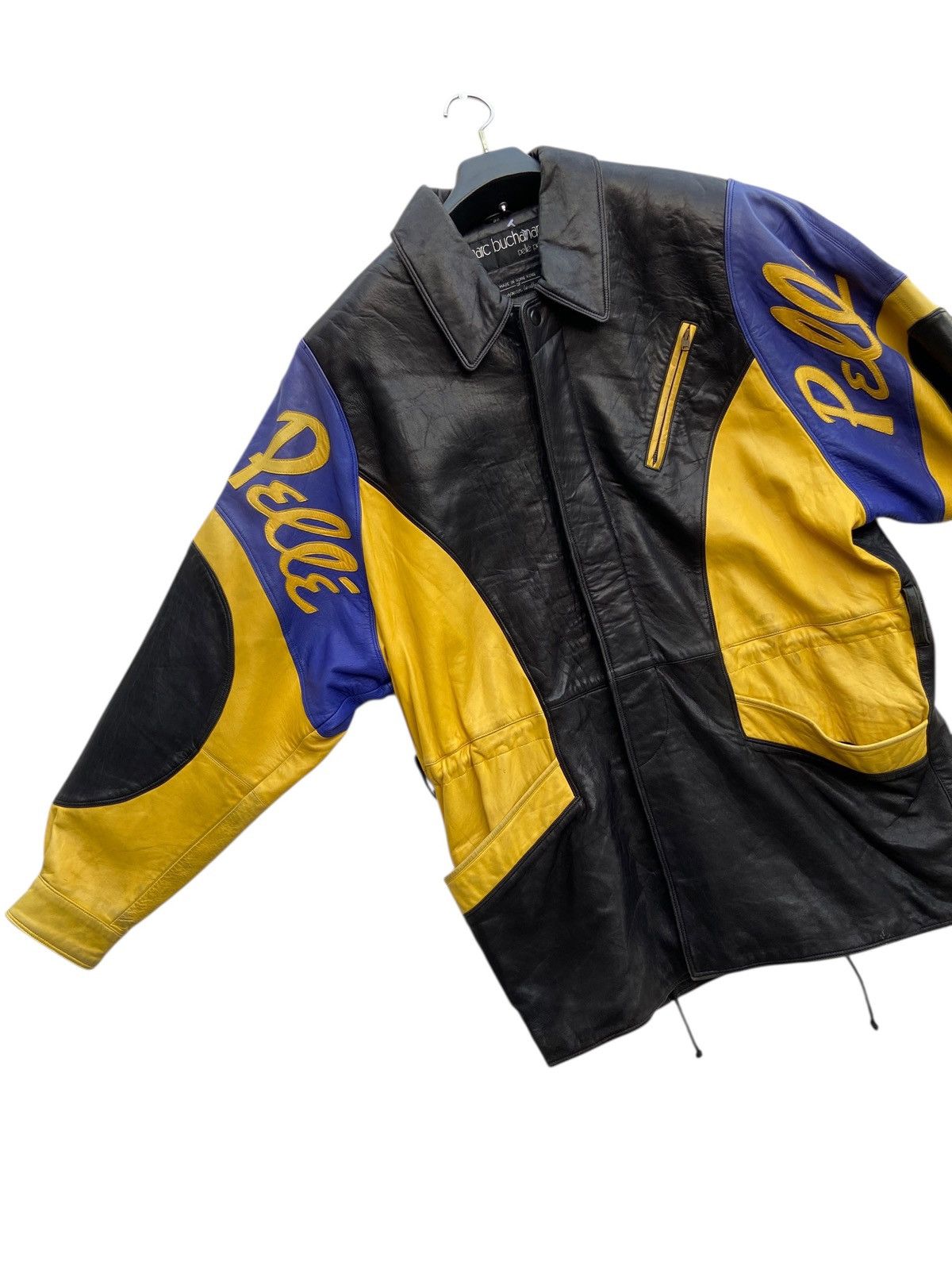 Marc Buchanan VINTAGE 1991 PELLE PELLE WILL SMITH LEATHER JACKET Size US L / EU 52-54 / 3 - 3 Thumbnail