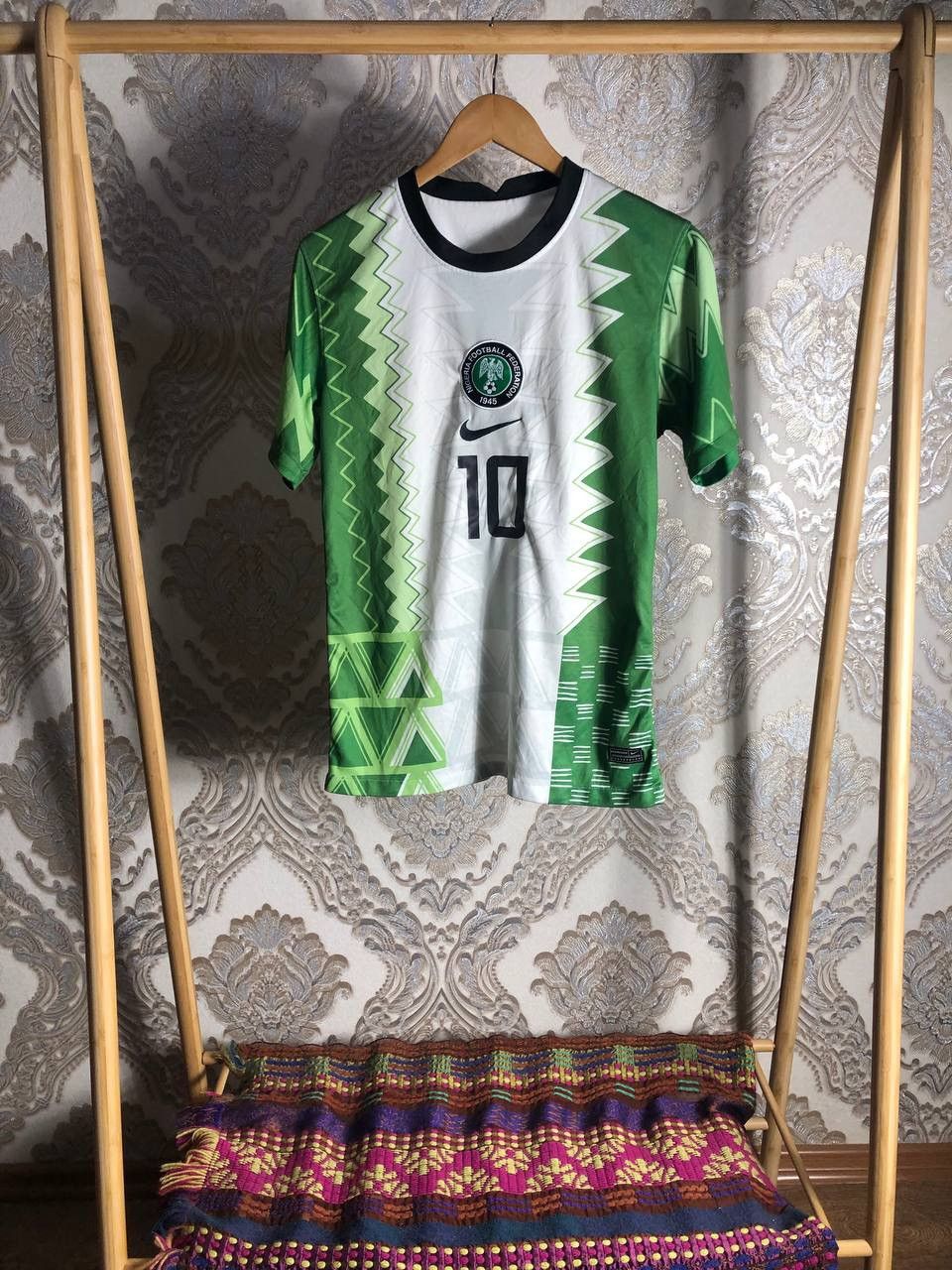 Nike VINTAGE NIKE NIGERIA RETRO SOCCER JERSEY BLOKECORE Y2K 90s Size US S / EU 44-46 / 1 - 1 Thumbnail