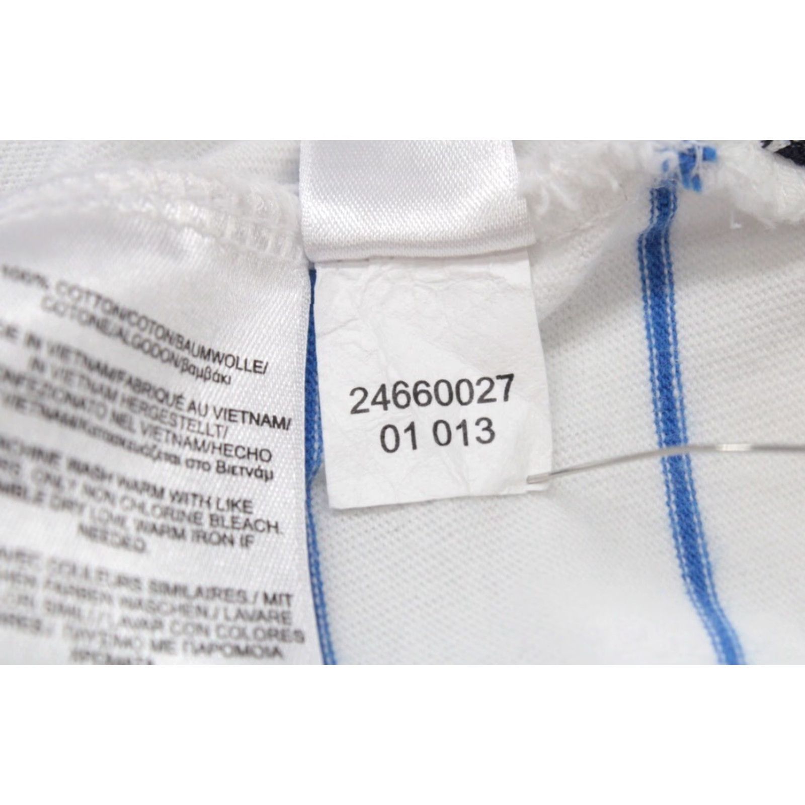 Brooks Brothers VINTAGE Brooks Brothers 346 Polo Shirt Men's XL White with Blue Stripe Embroidered Preppy Size US XL / EU 56 / 4 - 6 Thumbnail