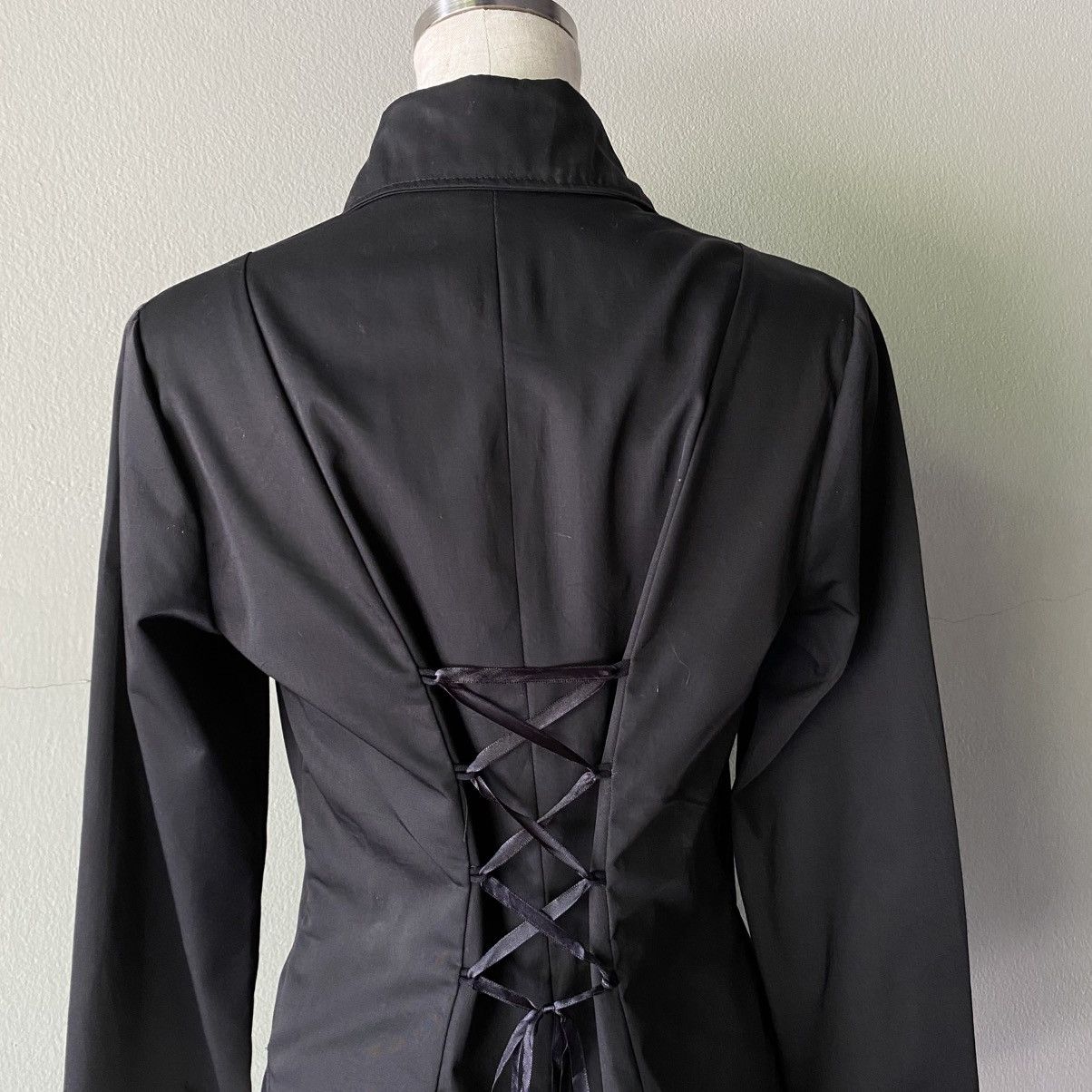 Japanese Brand Blood Storm CLUB BODY Y2K Punk LINE Black Shirt Size M / US 6-8 / IT 42-44 - 8 Thumbnail