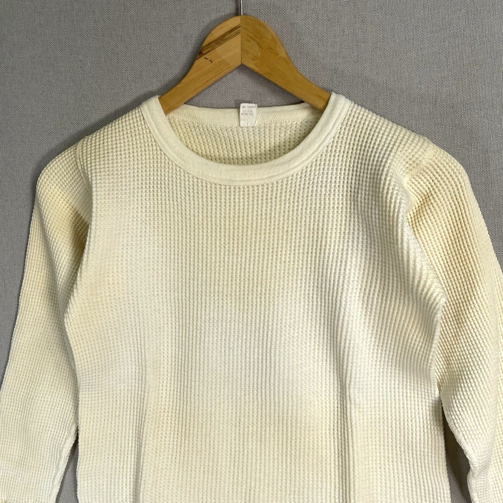 Sears VINTAGE Sears T Shirt Womens Medium Cotton White 1960s 50s 60s Flaw Size M / US 6-8 / IT 42-44 - 2 Thumbnail