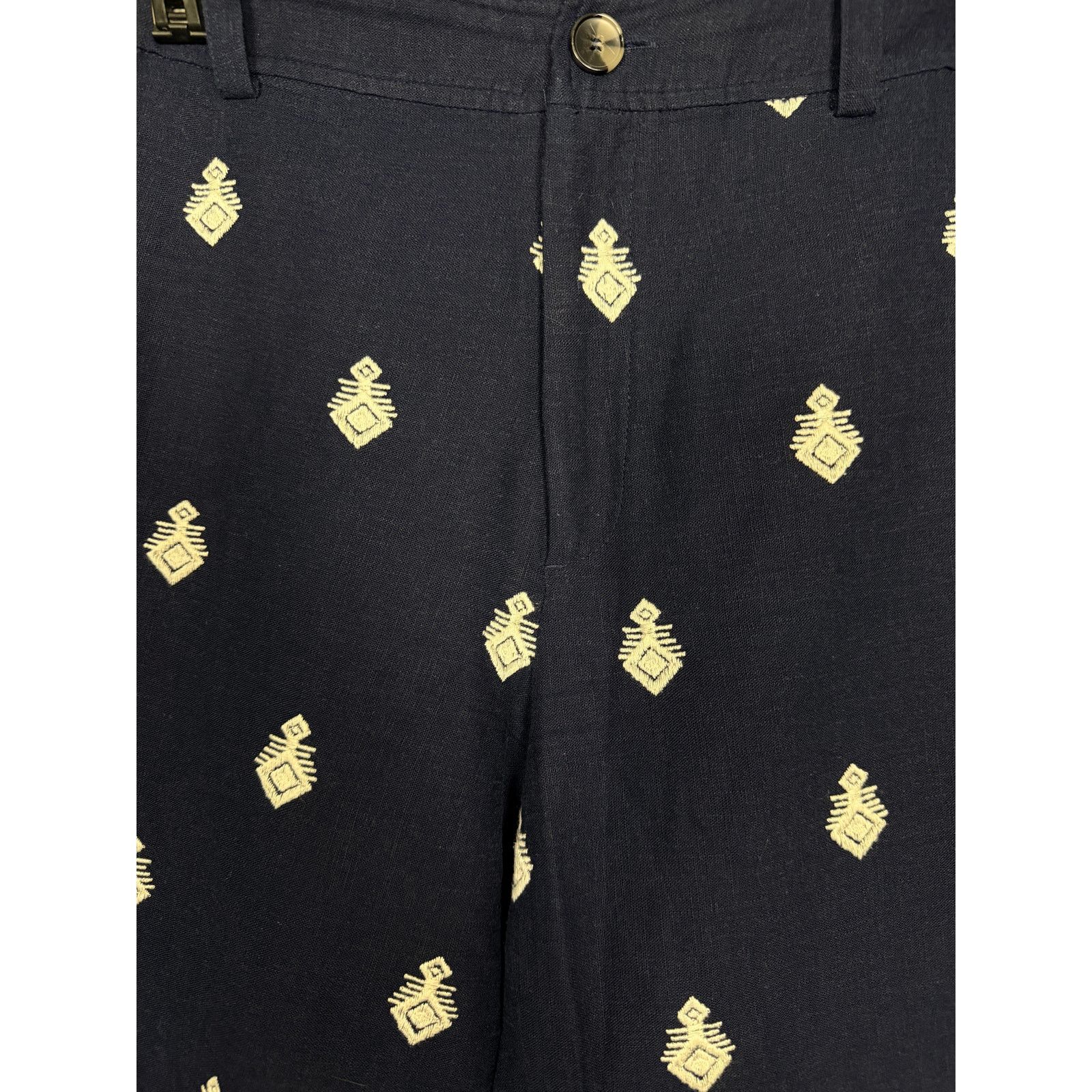 Zara Zara High Waisted Women's Wide Leg Boho Pants Culottes S Size 28" / US 6 / IT 42 - 3 Thumbnail