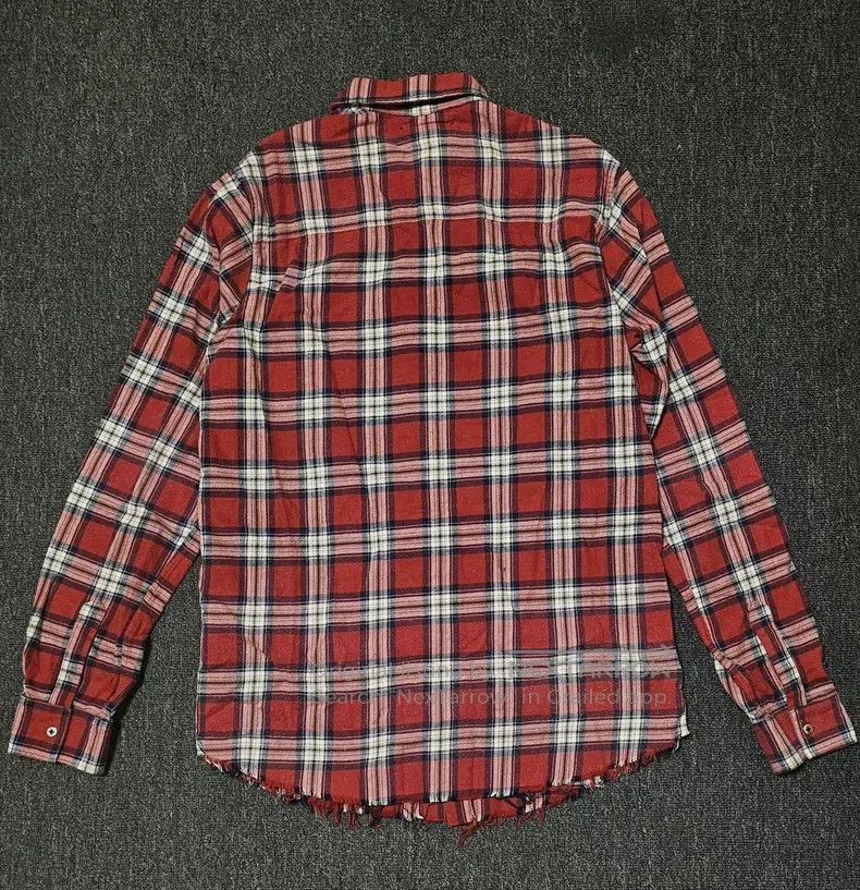Amiri Amiri Size L Red plaid shirt Size US L / EU 52-54 / 3 - 4 Thumbnail