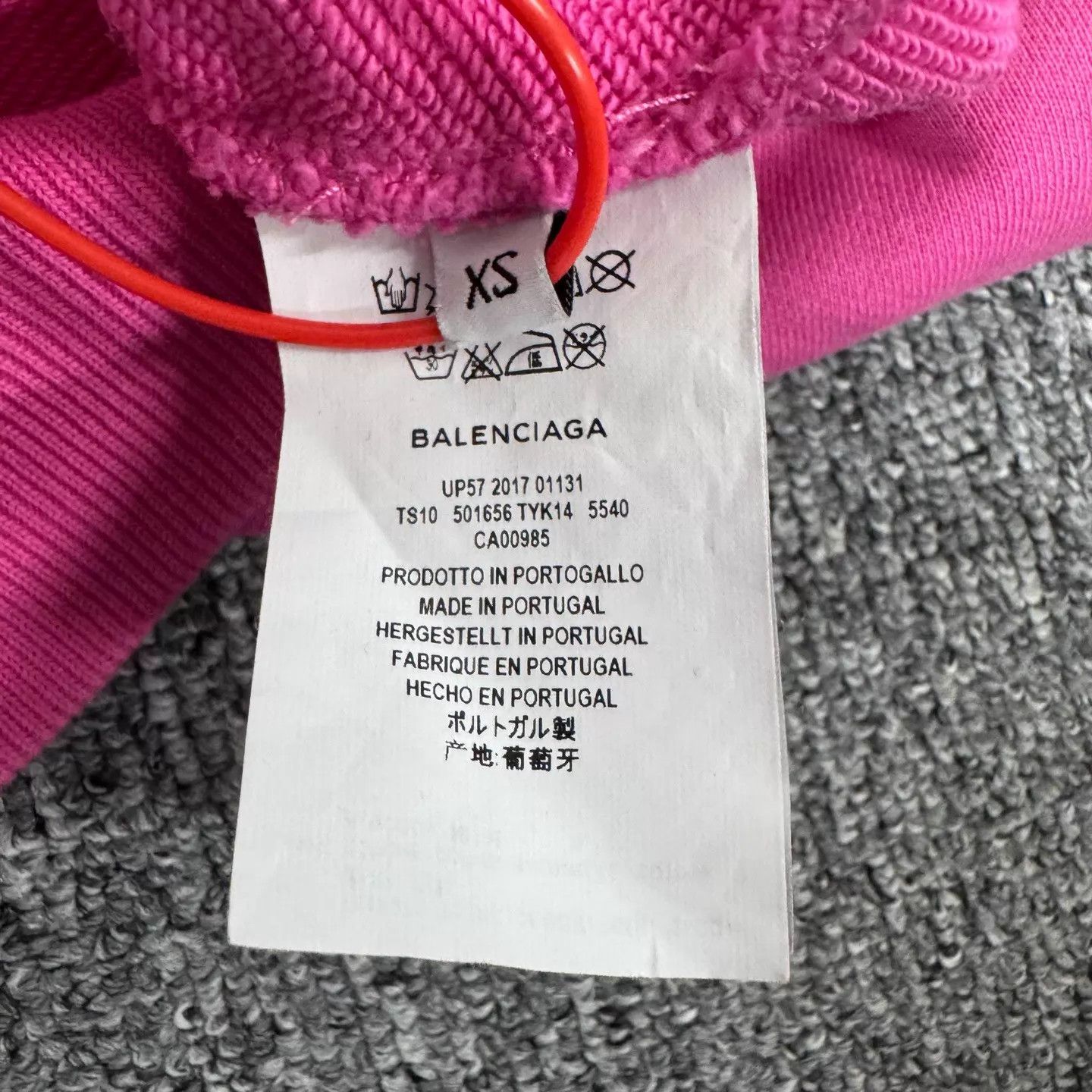 Balenciaga Balenciaga Neon Pink NYC Night Print Hoodie Size US XS / EU 42 / 0 - 6 Thumbnail