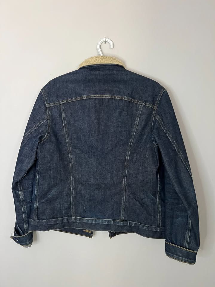 Naked & Famous Naked & Famous "Left Hand Twill" Sherpa Denim Jacket Size US M / EU 48-50 / 2 - 2 Thumbnail