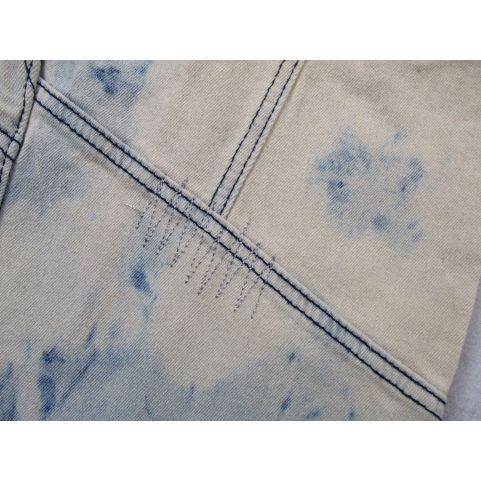 Reason Reason Jeans Men 44 Slim Acid Wash Mulberry Moto Skull Denim Size US 44 / EU 60 - 4 Thumbnail