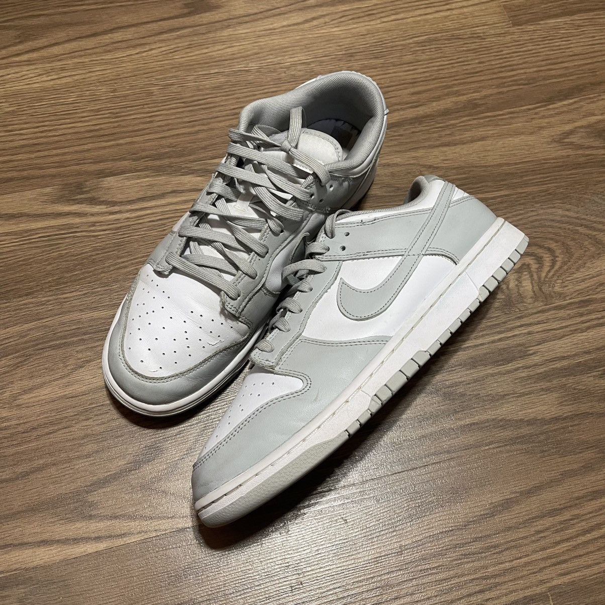 Nike Nike Dunk Low Retro White Grey Fog DD1391-103 Size US 12 / EU 45 - 2 Thumbnail