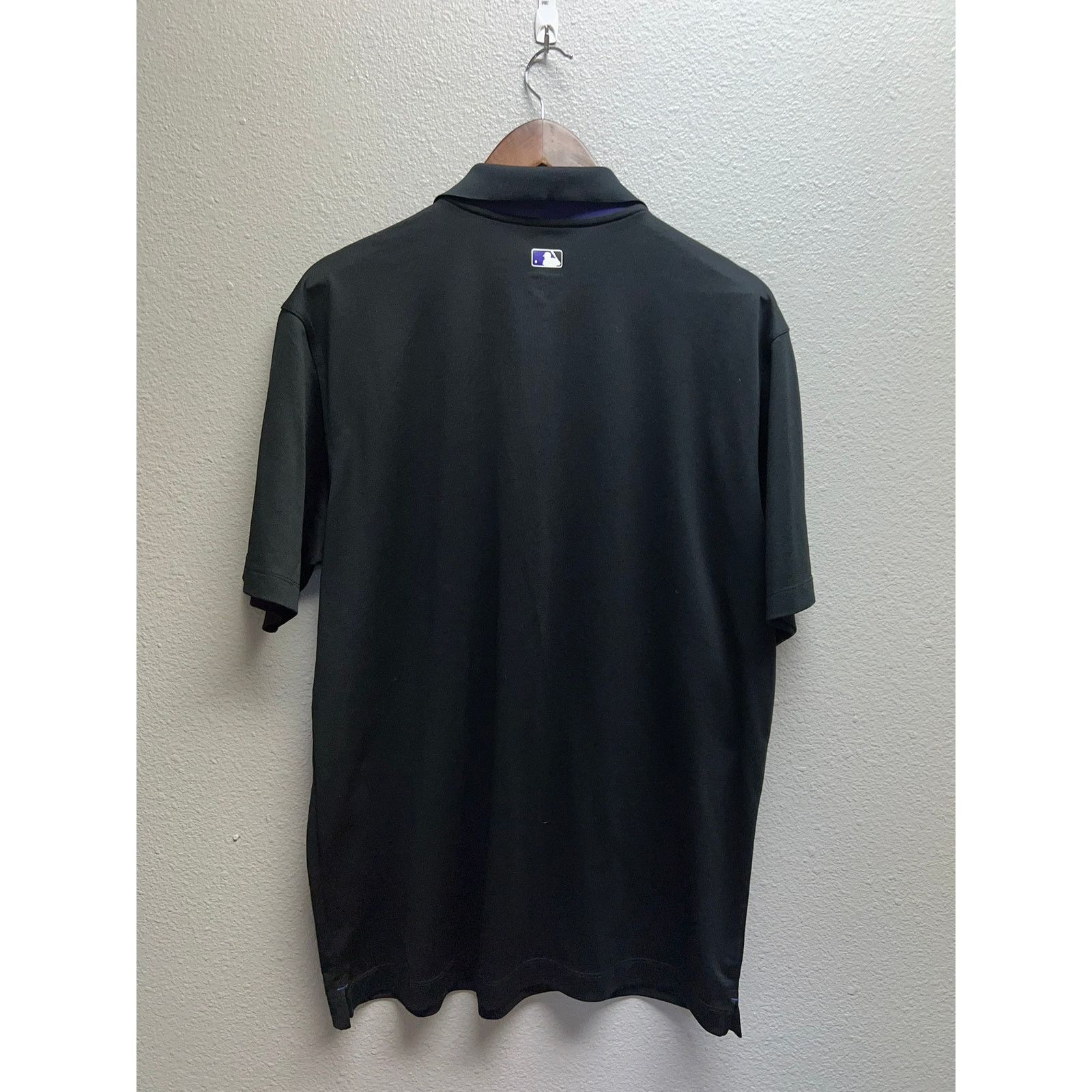 Nike Nike Baseball Polo Shirt Colorado Rockies MLB Black Large Size US L / EU 52-54 / 3 - 7 Thumbnail