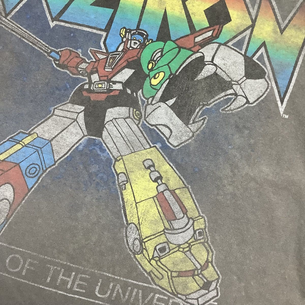 Anime × Japanese Brand × Vintage Vintage Sunfaded Voltron Defence of the Universe Rangers Size US M / EU 48-50 / 2 - 5 Thumbnail