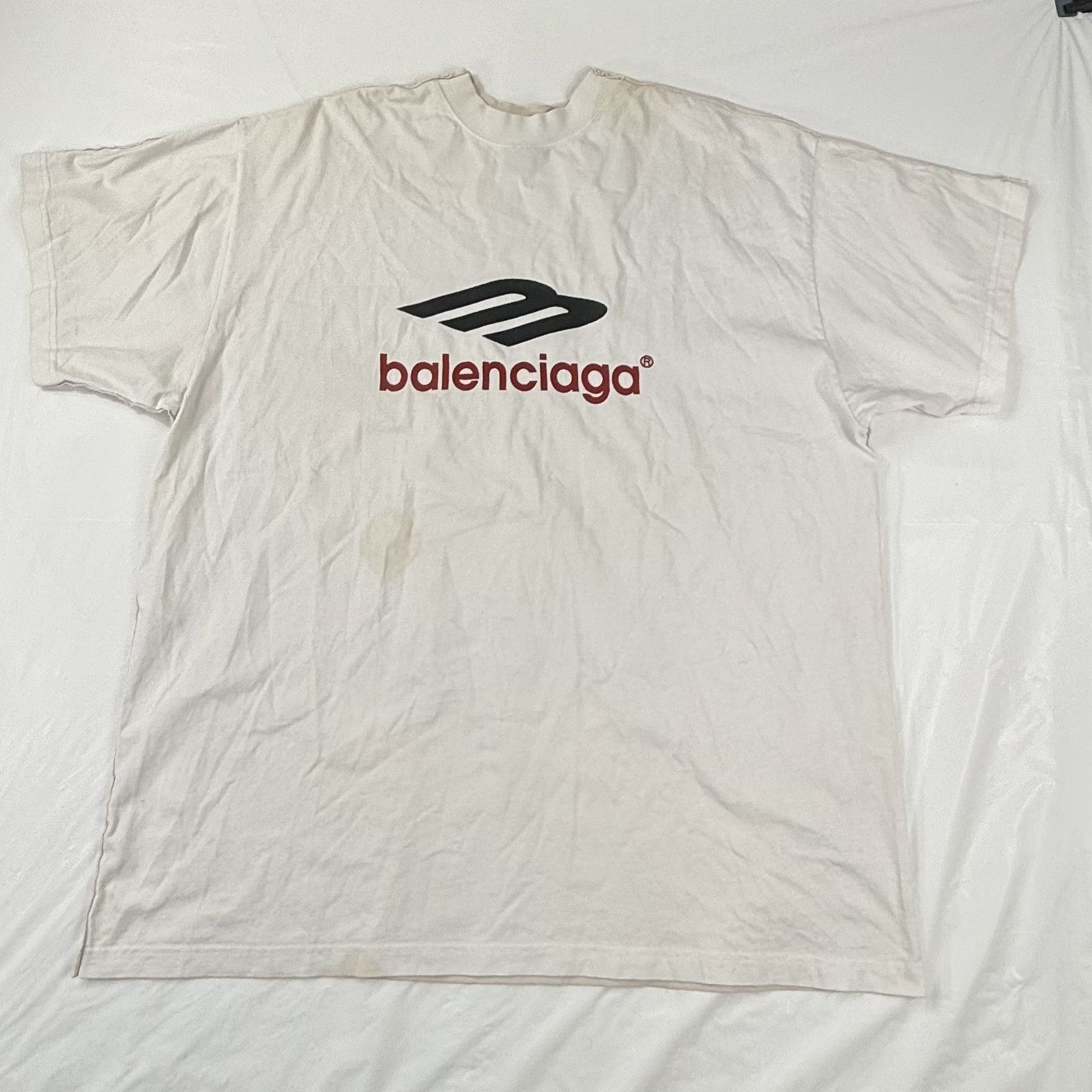Balenciaga Balenciaga BB interlocking interlock logo Tee T shirt