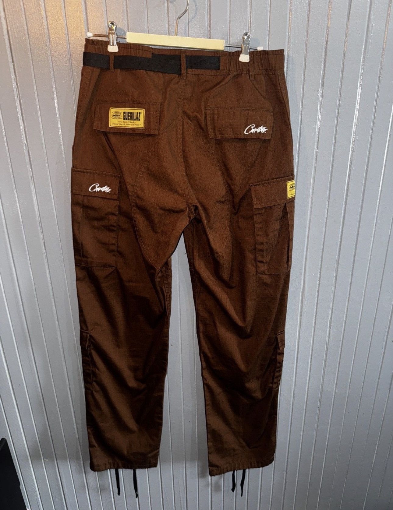 Corteiz Corteiz RTW Brown Cargo Pants Size US 32 / EU 48 - 2 Thumbnail