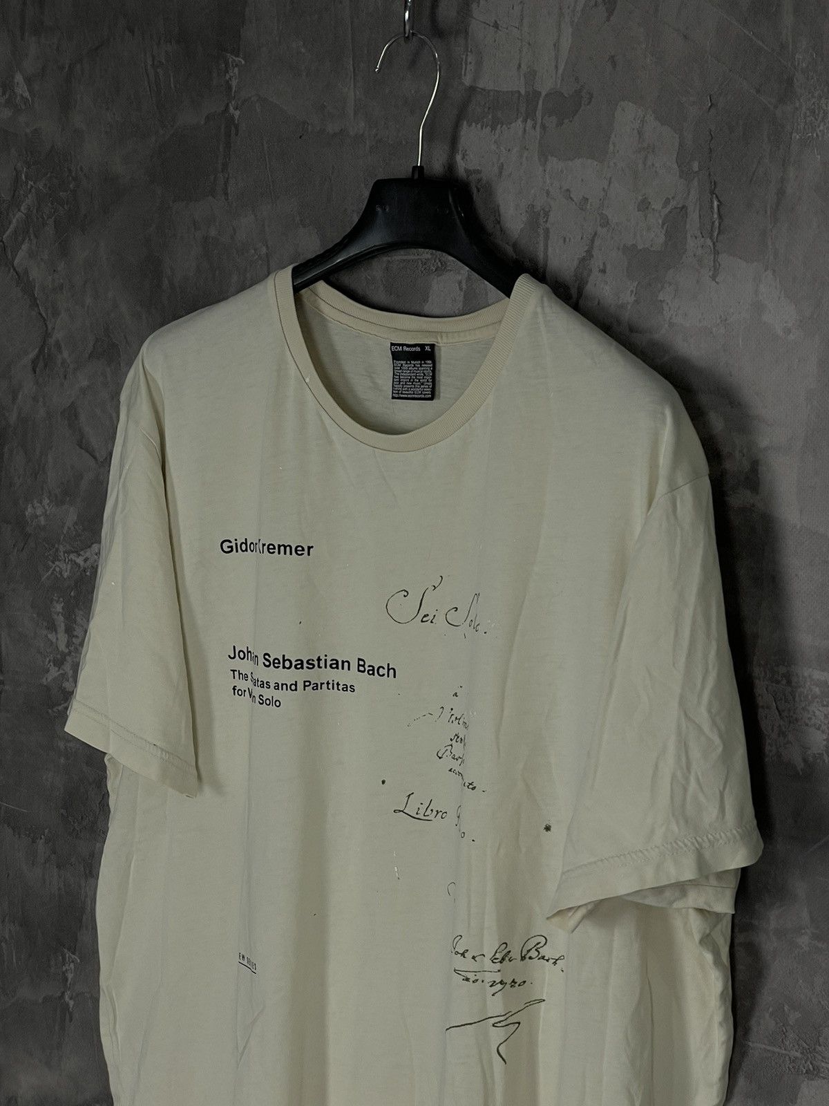 Band Tees × Vintage Keith Jarrett ECM Records Streetwear Music T Shirt P Size US XL / EU 56 / 4 - 6 Thumbnail