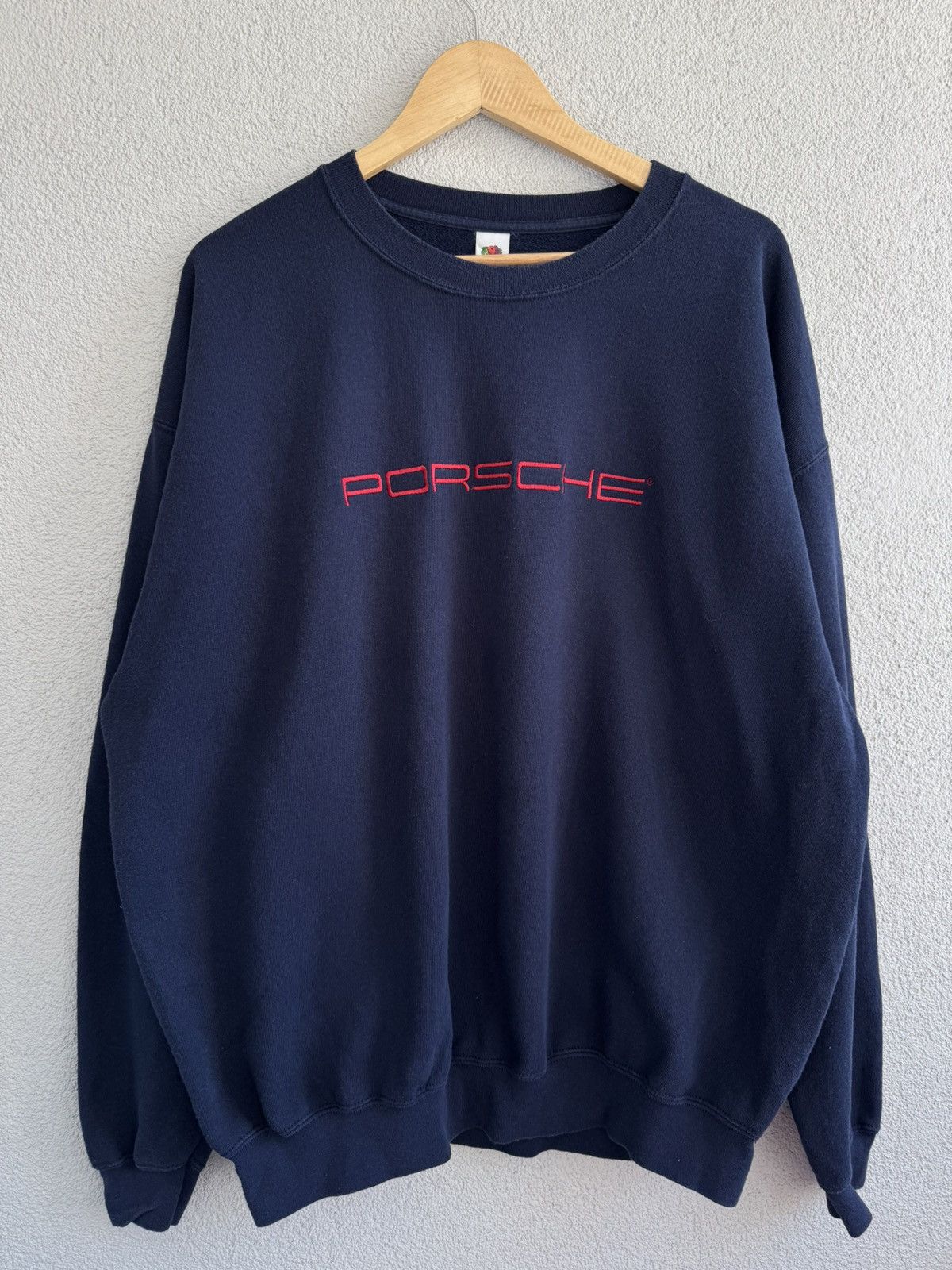 Vintage Porsche Logo Crewneck Sweatshirt Size L Size US XXL / EU 58 / 5 - 3 Thumbnail