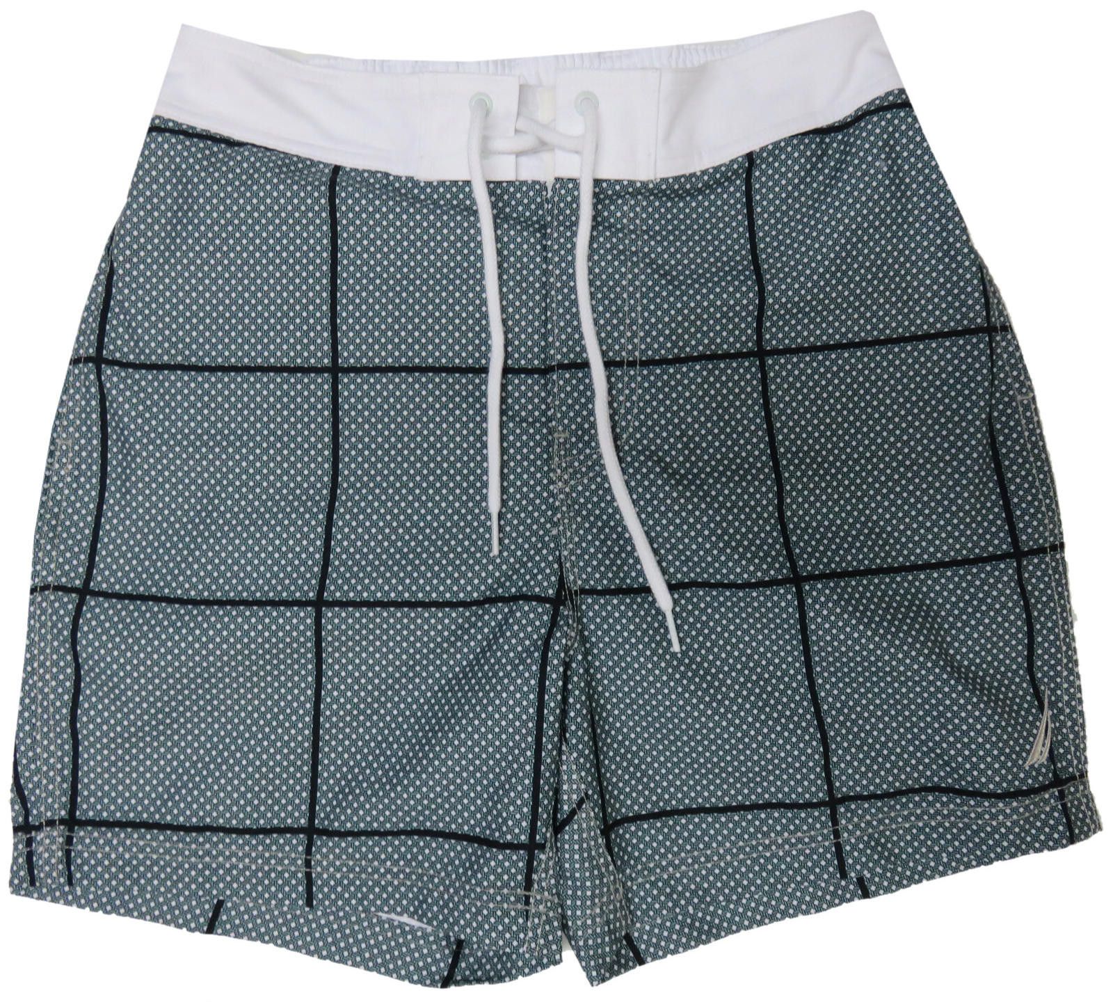 Nautica Nautica Men's Swim Trunks Board Shorts Green XL Size US 36 / EU 52 - 1 Thumbnail