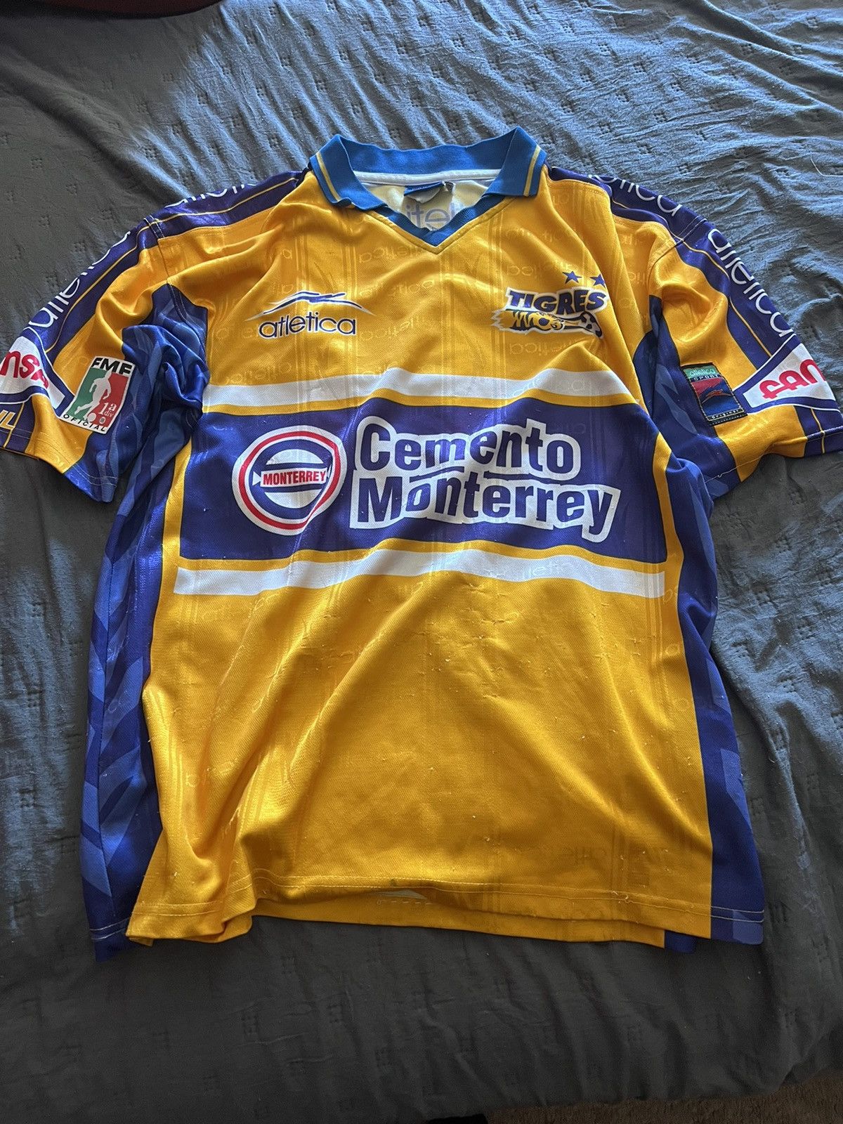 Japanese Brand × Vintage Vintage Tigres Atletica Jersey Size US XL / EU 56 / 4 - 3 Thumbnail